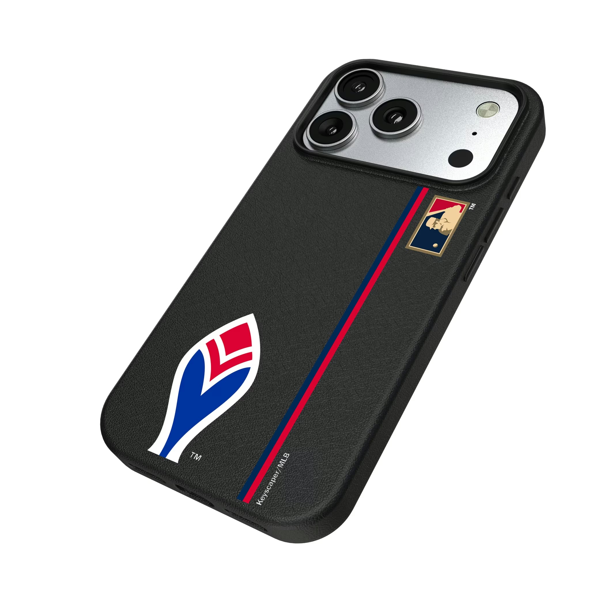 Atlanta Braves 1972-1975 - Cooperstown Collection Sidebar iPhone MagSafe Compatible Phone Case for Apple iPhone - Isometric View#Device_iPhone 17 Pro