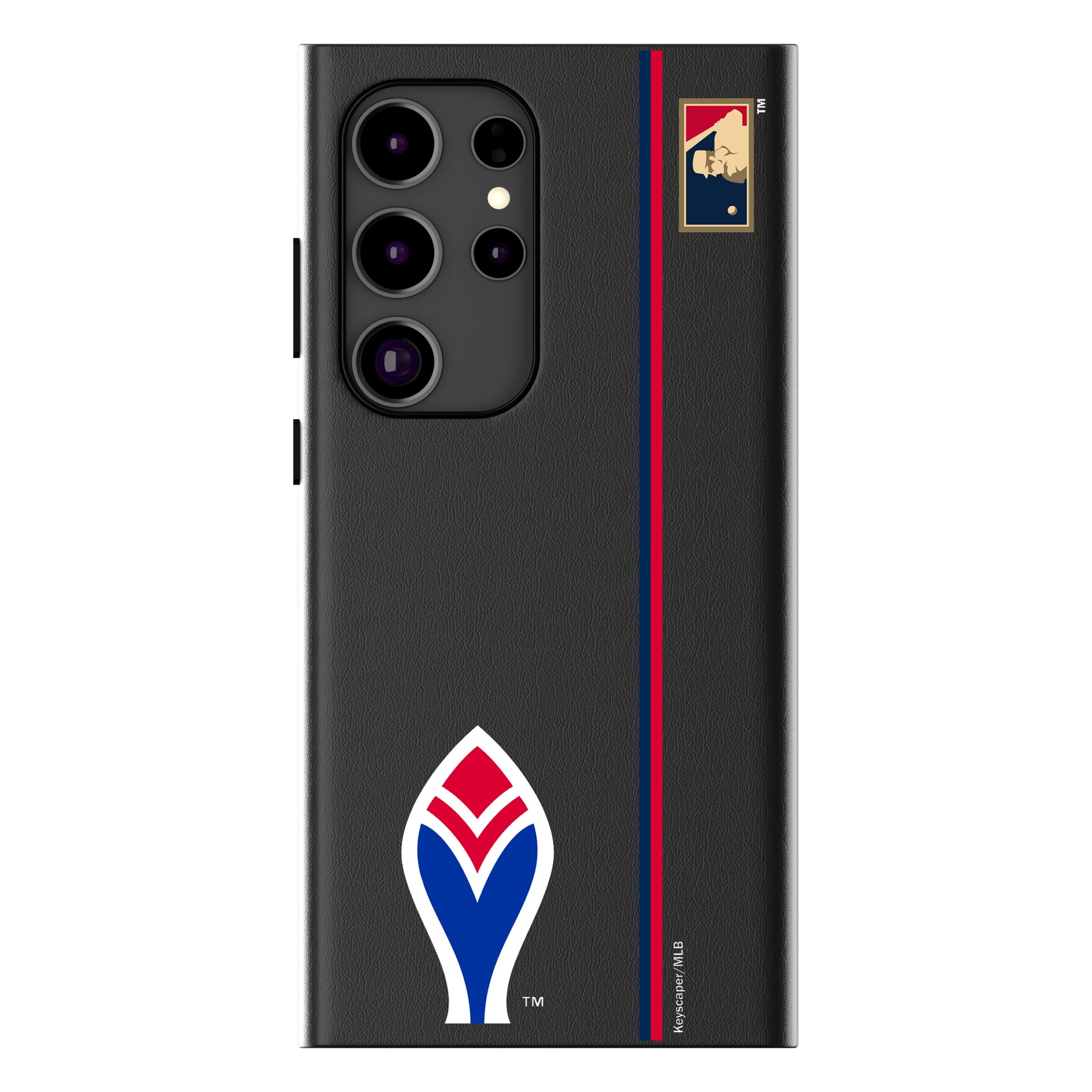 Atlanta Braves 1972-1975 - Cooperstown Collection Sidebar Galaxy MagSafe Compatible Phone Case for Samsung Galaxy