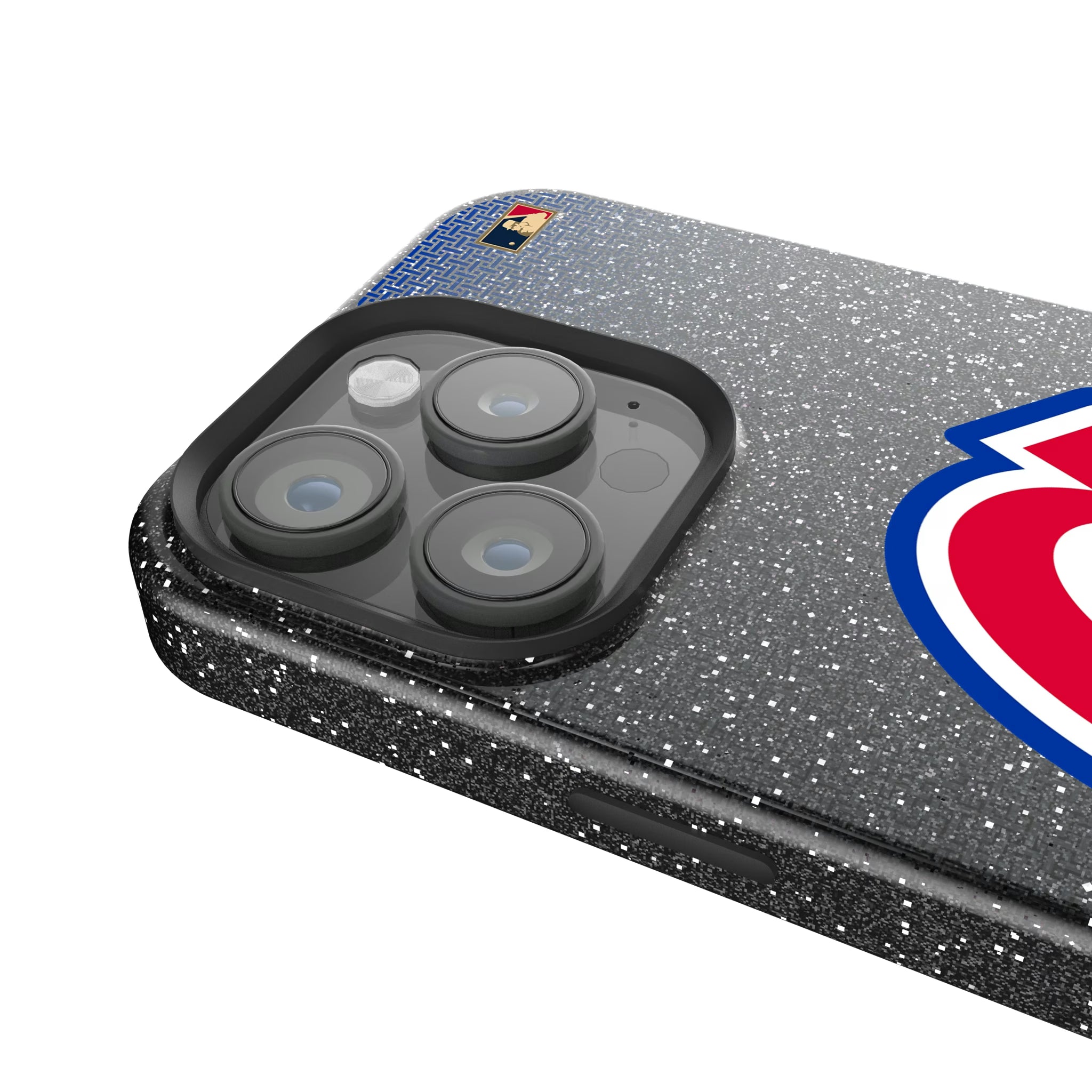Atlanta Braves 1972-1980 - Cooperstown Collection Linen iPhone Bling Phone Case for Apple iPhone - Detail
