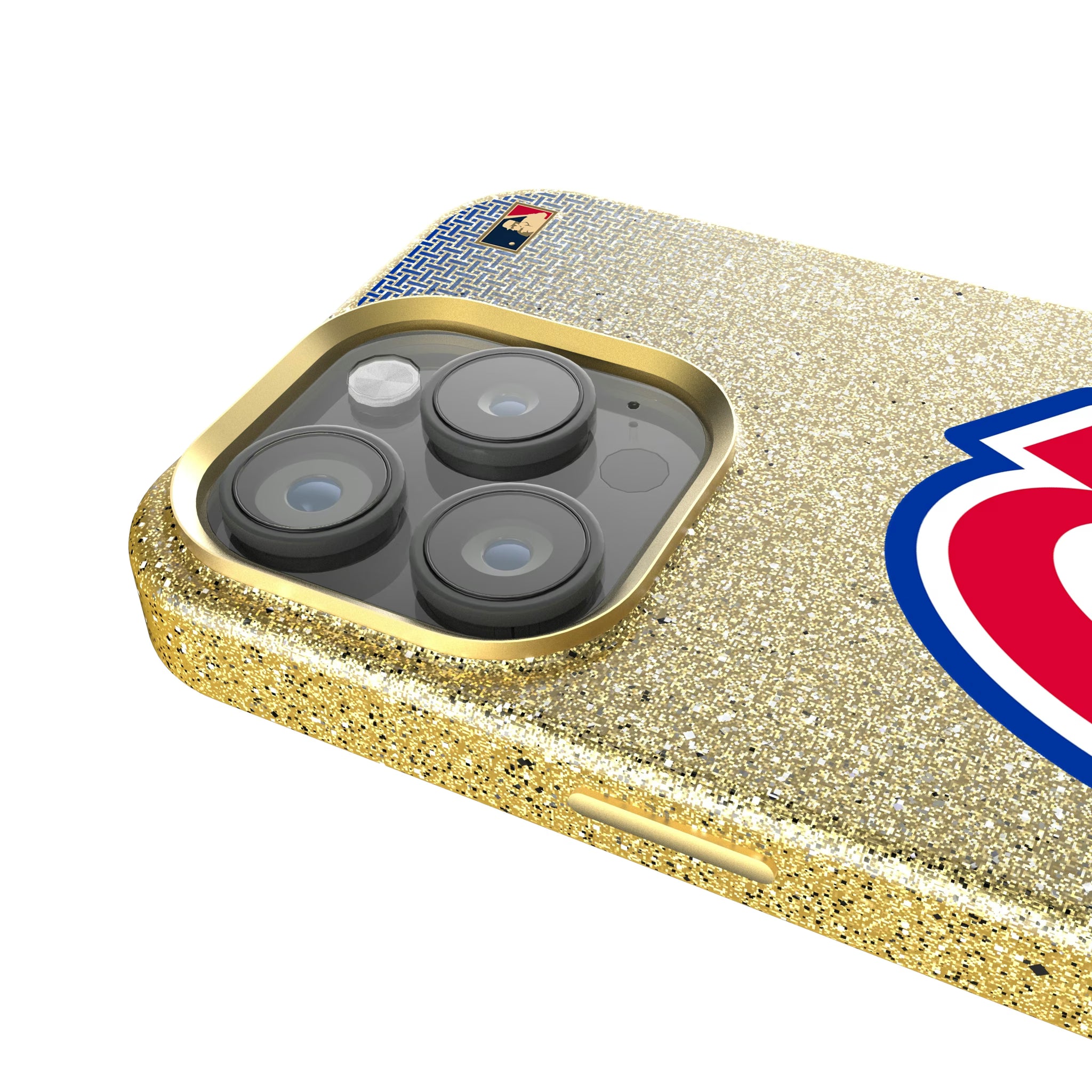 Atlanta Braves 1972-1980 - Cooperstown Collection Linen iPhone Bling Phone Case for Apple iPhone - Detail