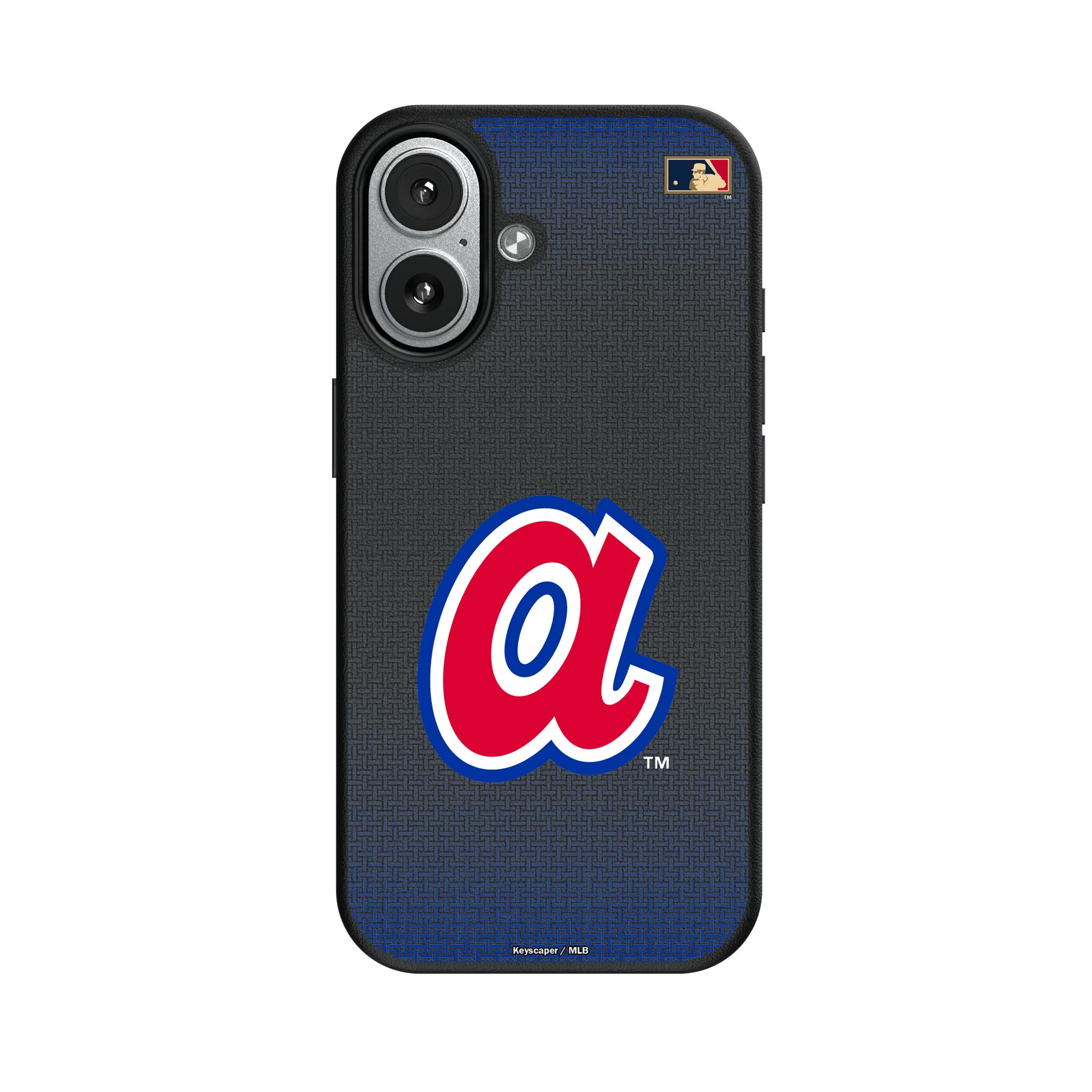 Atlanta Braves 1972-1980 - Cooperstown Collection Linen iPhone MagSafe Compatible Phone Case for Apple iPhone#Device_iPhone 17