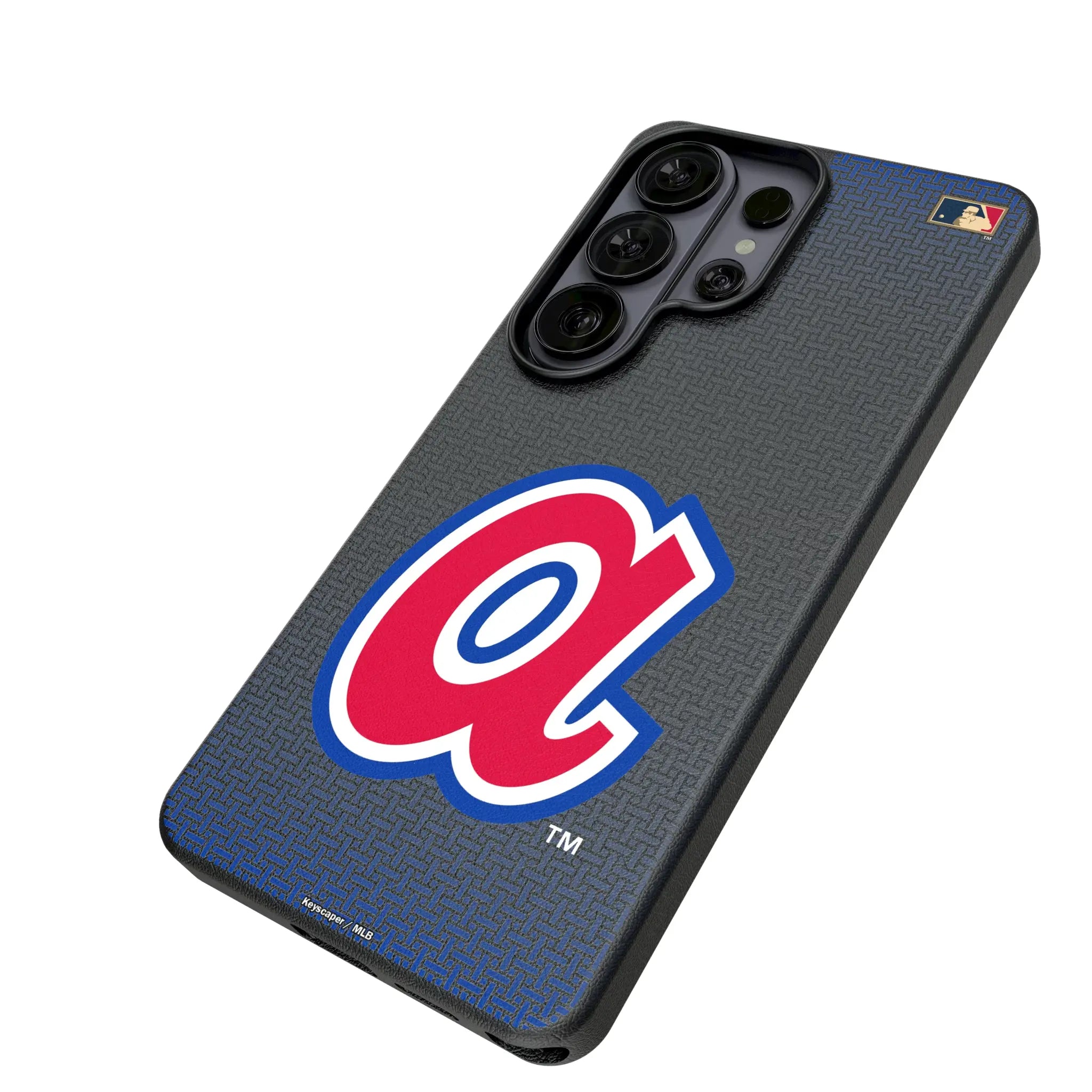 Atlanta Braves 1972-1980 - Cooperstown Collection Linen Galaxy MagSafe Compatible Phone Case for Samsung Galaxy - Isometric View#Device_Galaxy S26 Ultra