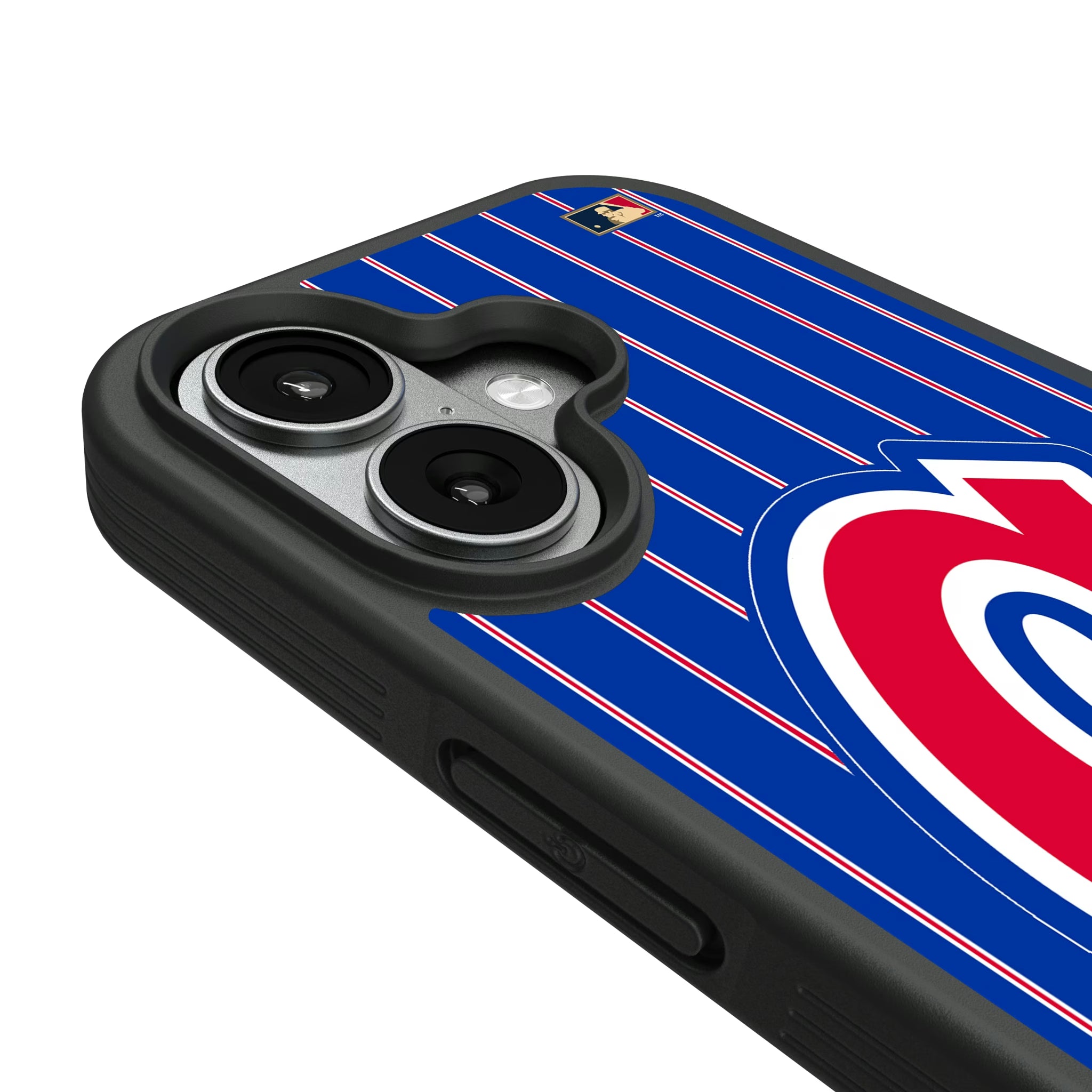 Atlanta Braves 1972-1980 - Cooperstown Collection Pinstripe iPhone Bump Phone Case for Apple iPhone - Detail#Device_iPhone 17