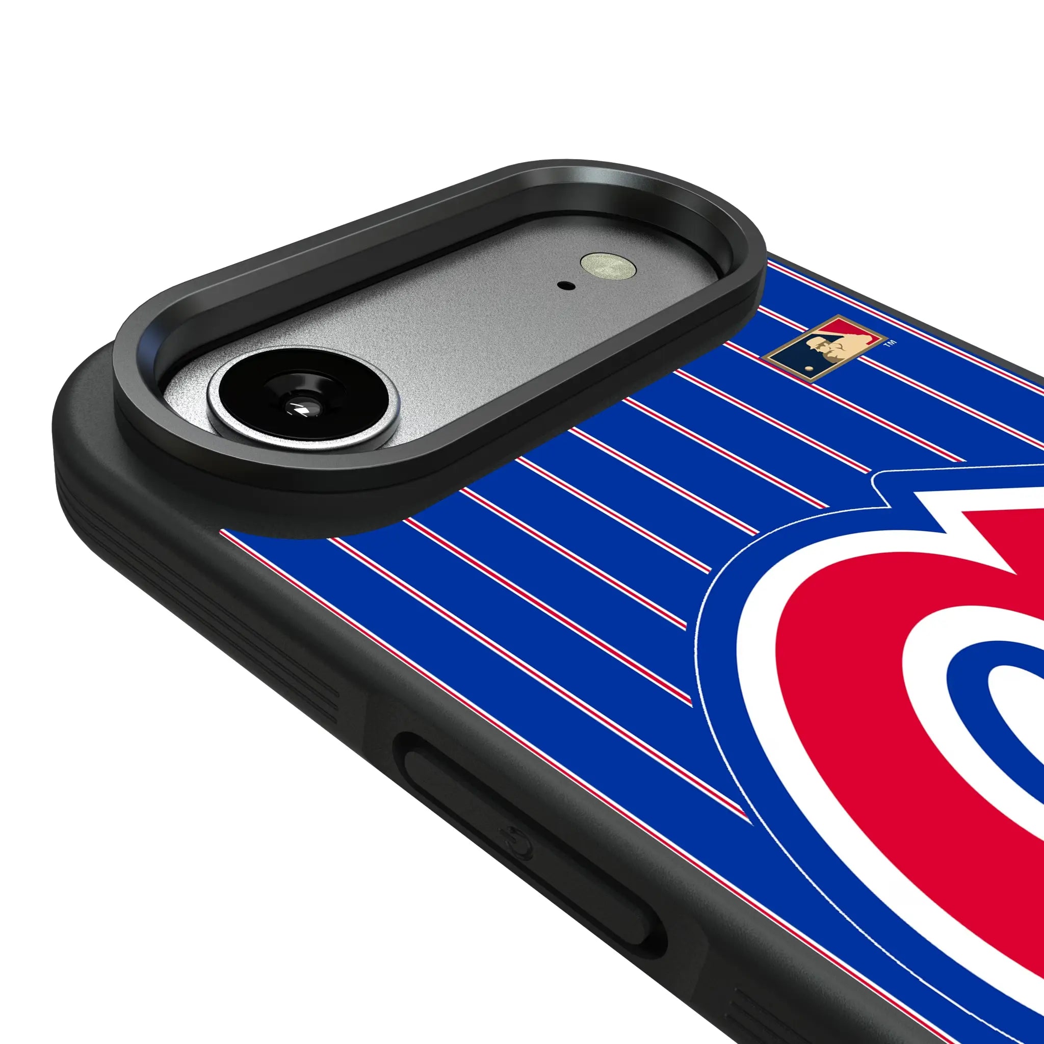 Atlanta Braves 1972-1980 - Cooperstown Collection Pinstripe iPhone Bump Phone Case for Apple iPhone - Detail#Device_iPhone Air