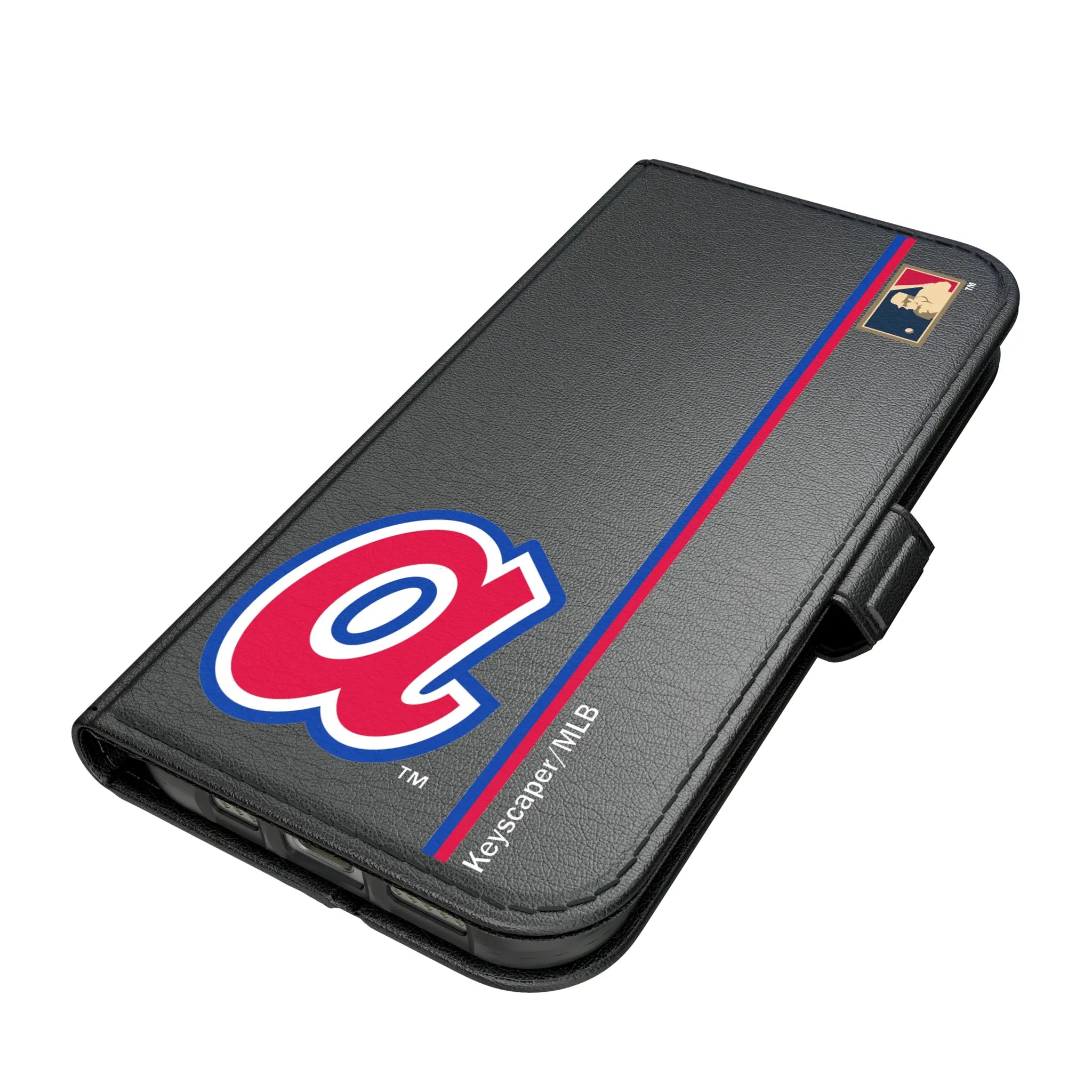 Atlanta Braves 1972-1980 - Cooperstown Collection Sidebar iPhone Folio Phone Case for Apple iPhone#Device_iPhone 17