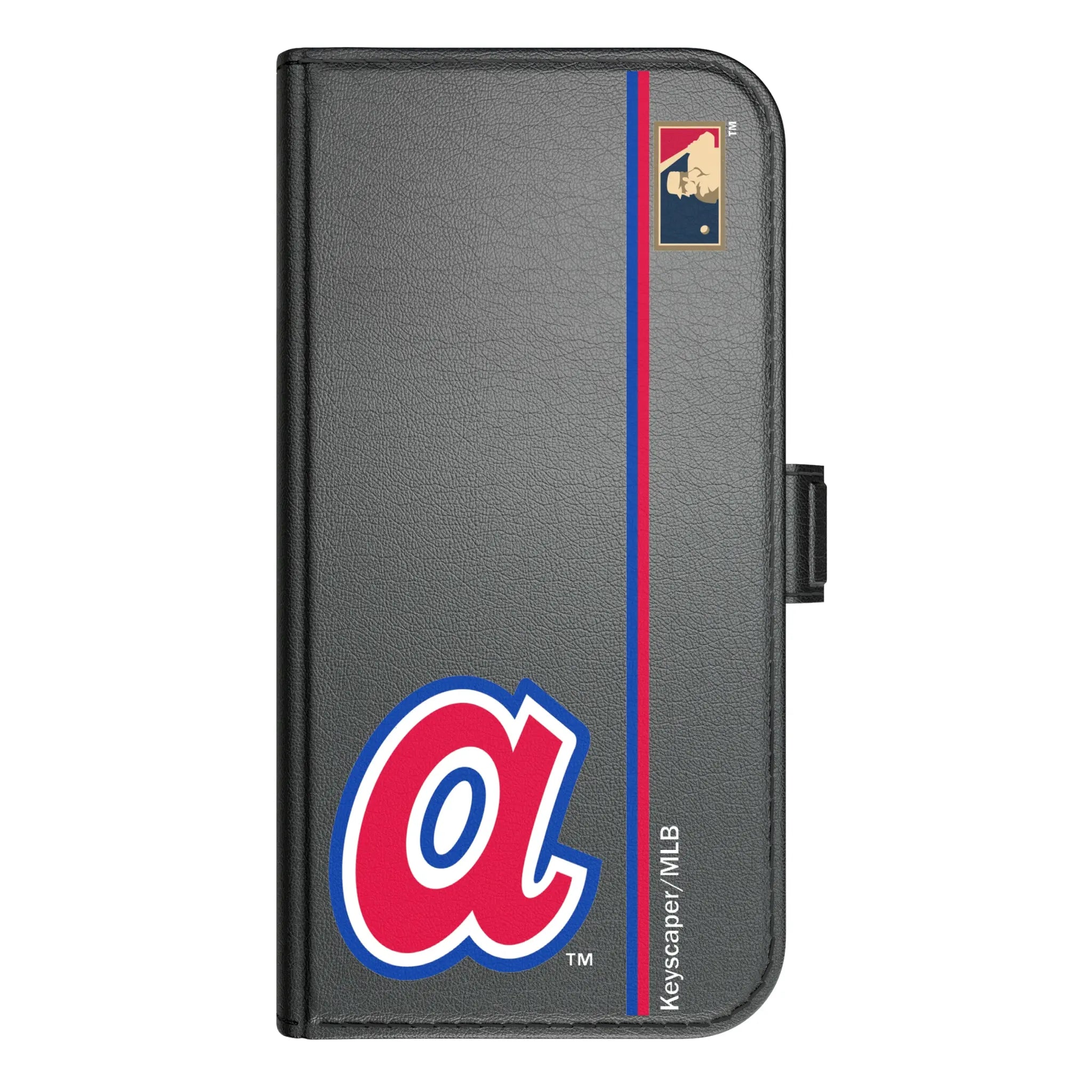 Atlanta Braves 1972-1980 - Cooperstown Collection Sidebar iPhone Folio Phone Case for Apple iPhone#Device_iPhone 17