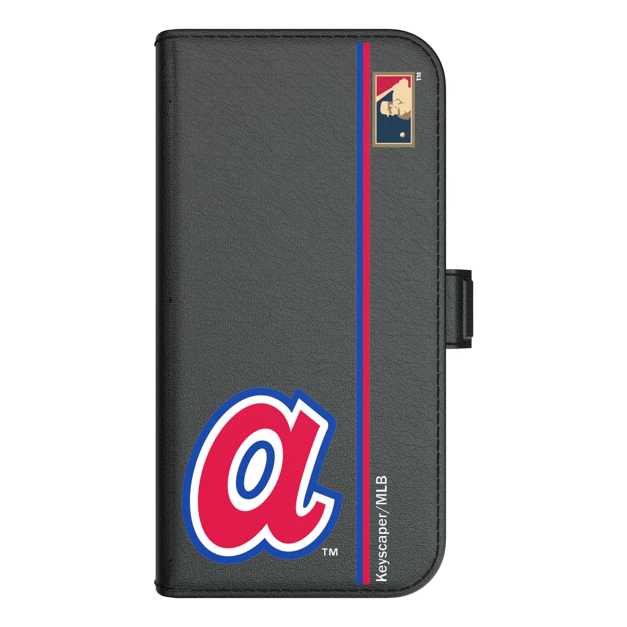 Atlanta Braves 1972-1980 - Cooperstown Collection Sidebar iPhone Folio Phone Case for Apple iPhone#Device_iPhone 17 Pro