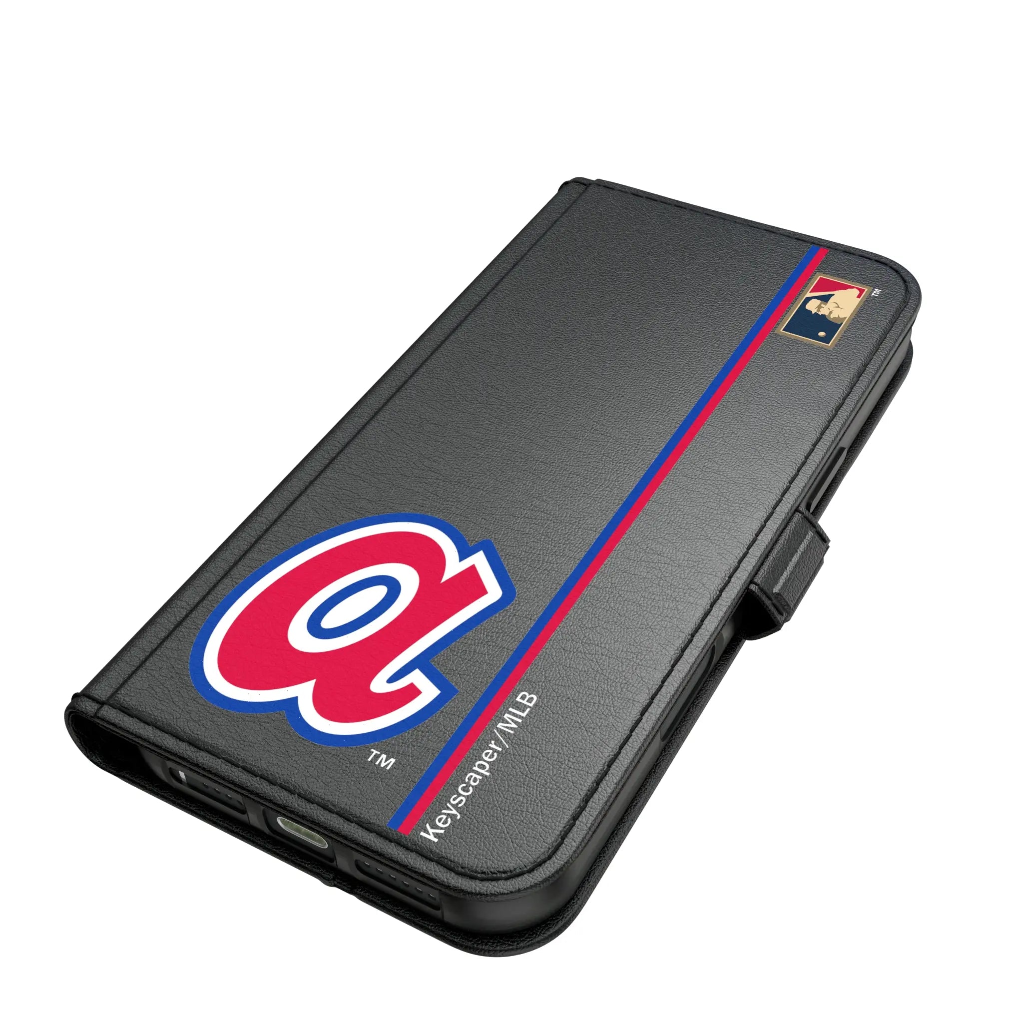 Atlanta Braves 1972-1980 - Cooperstown Collection Sidebar iPhone Folio Phone Case for Apple iPhone#Device_iPhone 17 Pro Max