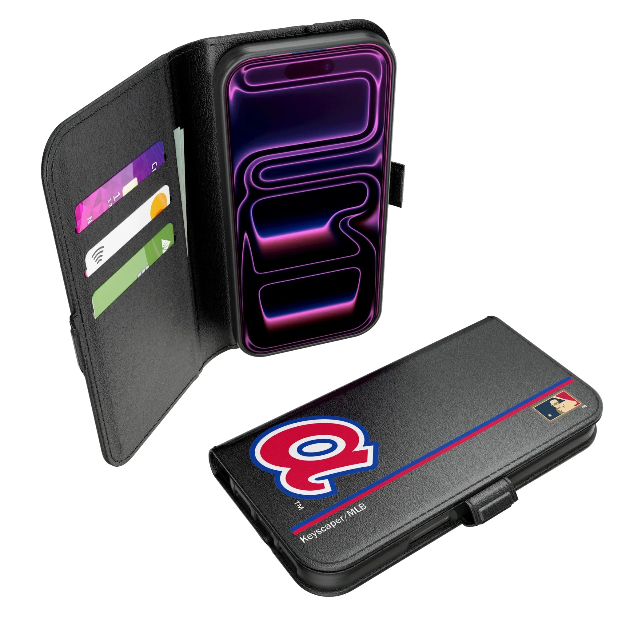 Atlanta Braves 1972-1980 - Cooperstown Collection Sidebar iPhone Folio Phone Case for Apple iPhone#Device_iPhone 17 Pro