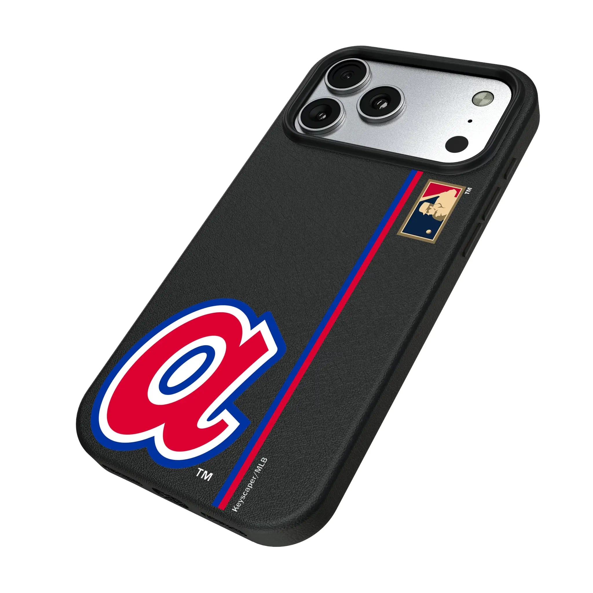 Atlanta Braves 1972-1980 - Cooperstown Collection Sidebar iPhone MagSafe Compatible Phone Case for Apple iPhone - Isometric View#Device_iPhone 17 Pro Max