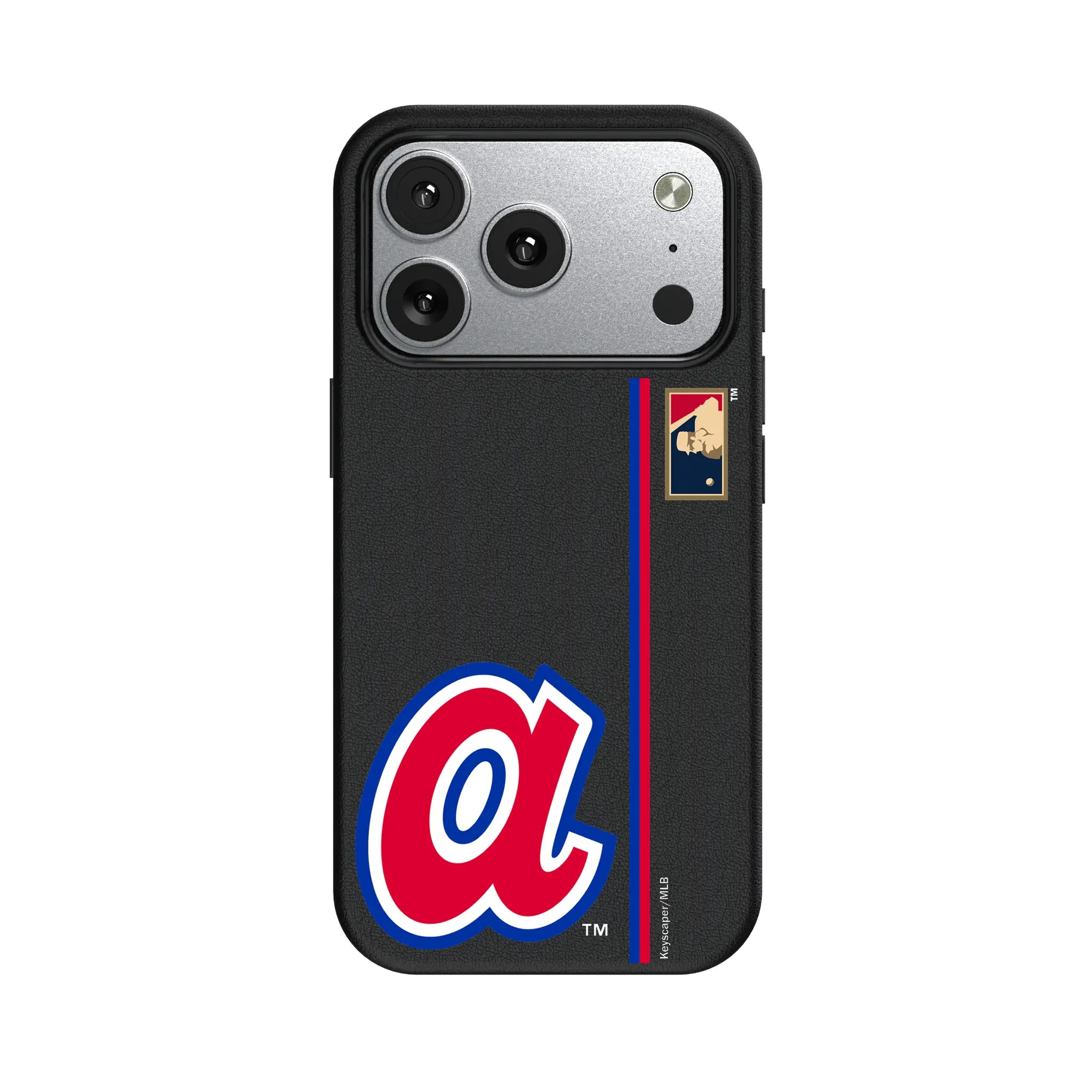 Atlanta Braves 1972-1980 - Cooperstown Collection Sidebar iPhone MagSafe Compatible Phone Case for Apple iPhone#Device_iPhone 17 Pro