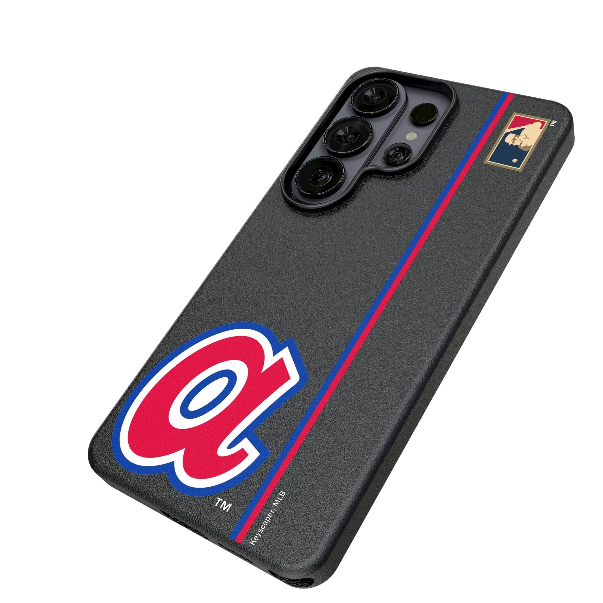 Atlanta Braves 1972-1980 - Cooperstown Collection Sidebar Galaxy MagSafe Compatible Phone Case for Samsung Galaxy - Isometric View#Device_Galaxy S26 Ultra