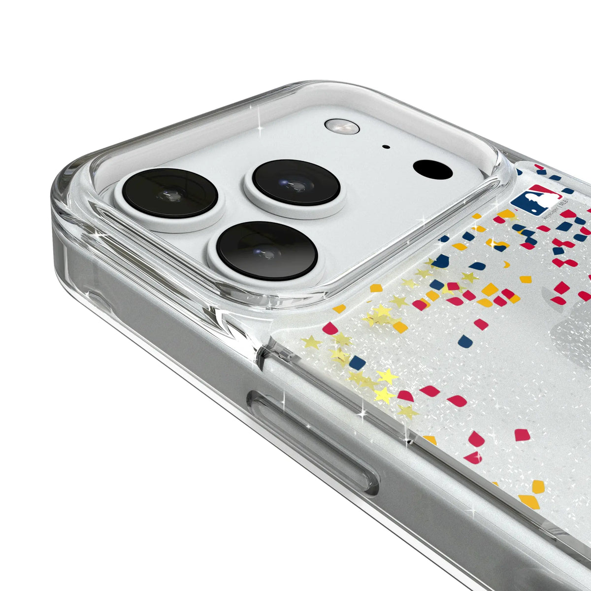 Atlanta Braves Confetti iPhone Glitter Phone Case for Apple iPhone - Detail#Device_iPhone 18 Pro