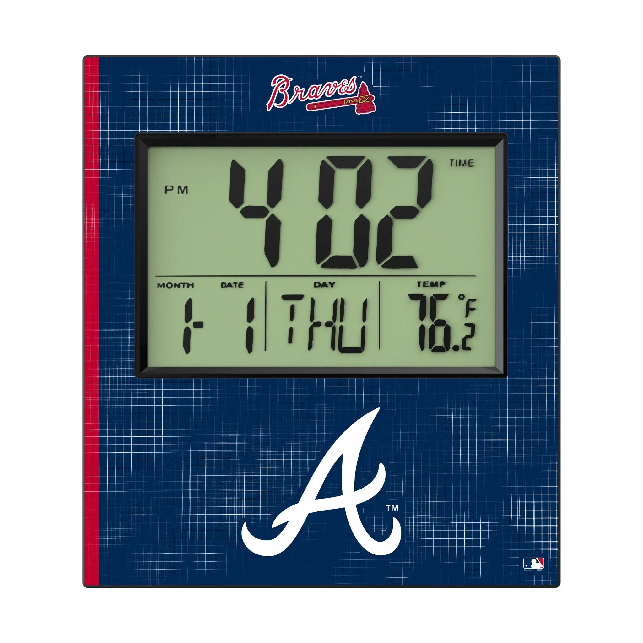 Atlanta Braves Hatch Wall Clock