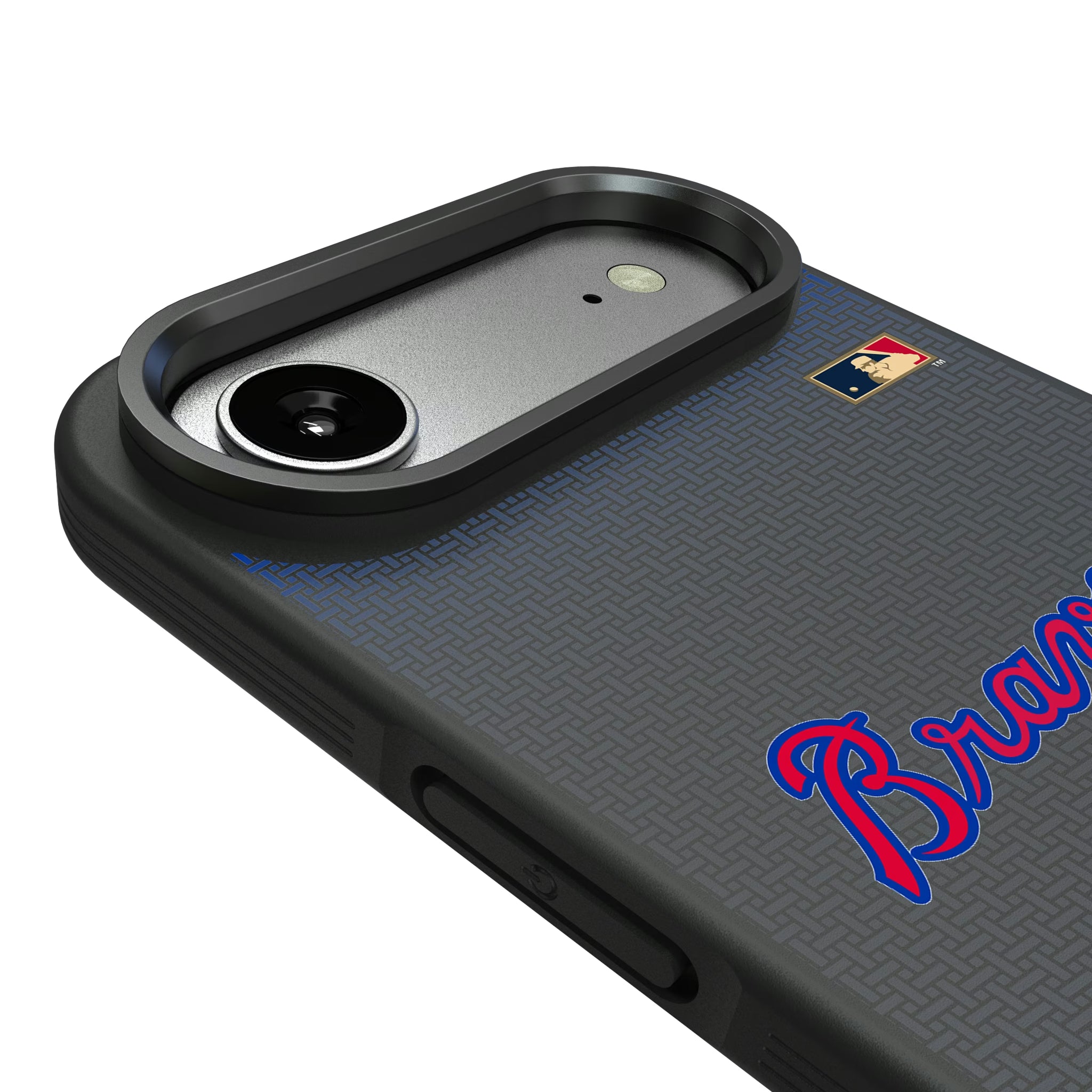Atlanta Braves Home 2012 - Cooperstown Collection Linen iPhone Bump Phone Case for Apple iPhone - Detail#Device_iPhone Air