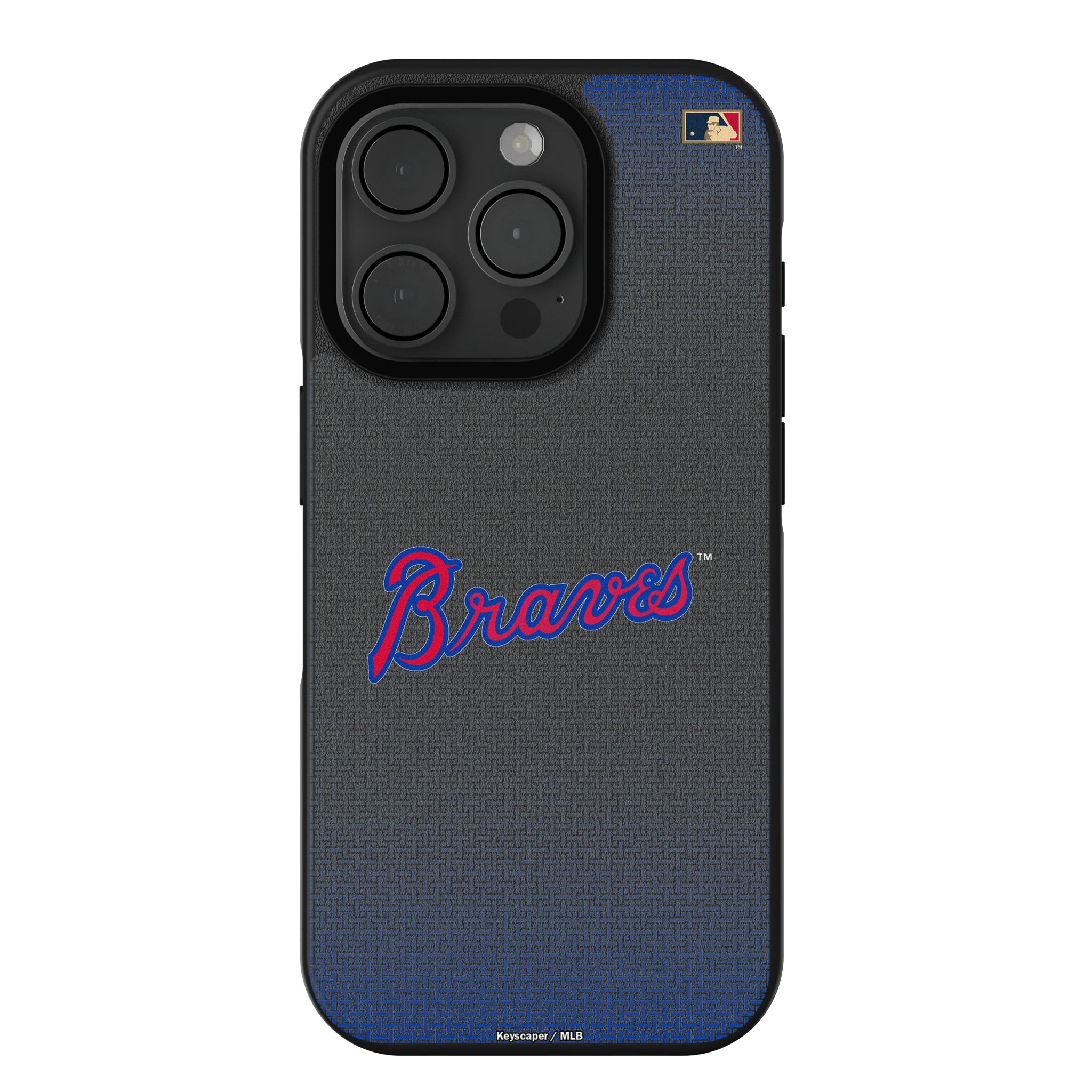Atlanta Braves Home 2012 - Cooperstown Collection Linen iPhone Bump Phone Case for Apple iPhone