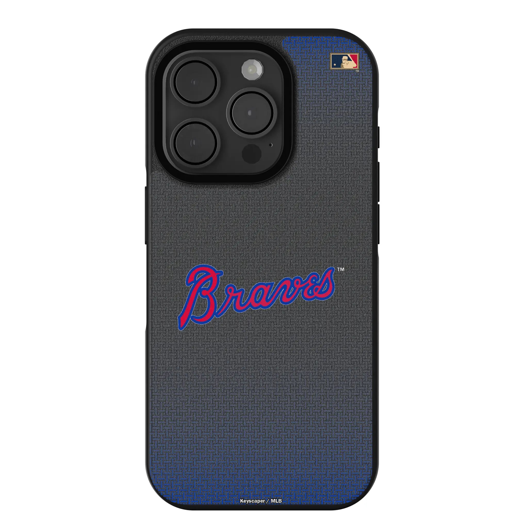 Atlanta Braves Home 2012 - Cooperstown Collection Linen iPhone Bump Phone Case for Apple iPhone