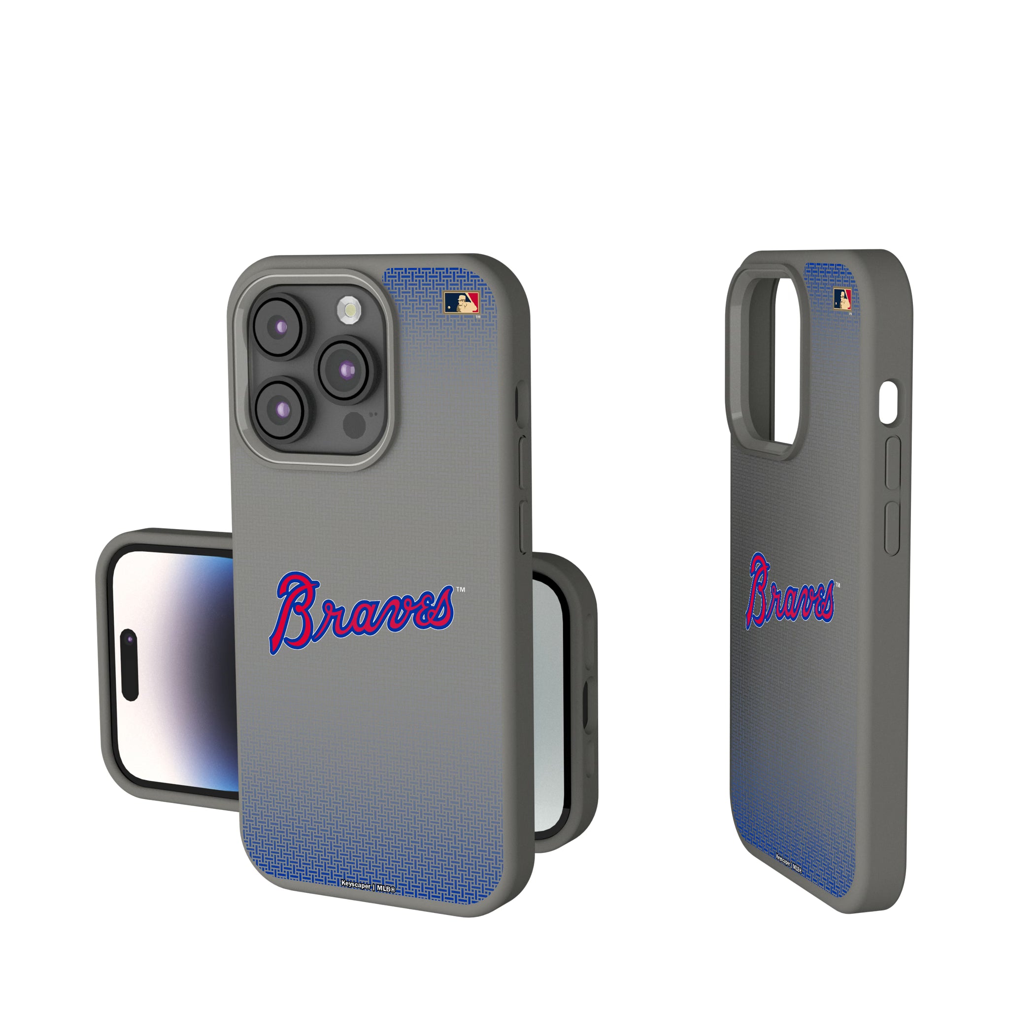 Atlanta Braves Home 2012 - Cooperstown Collection Linen iPhone Soft Touch Phone Case for Apple iPhone
