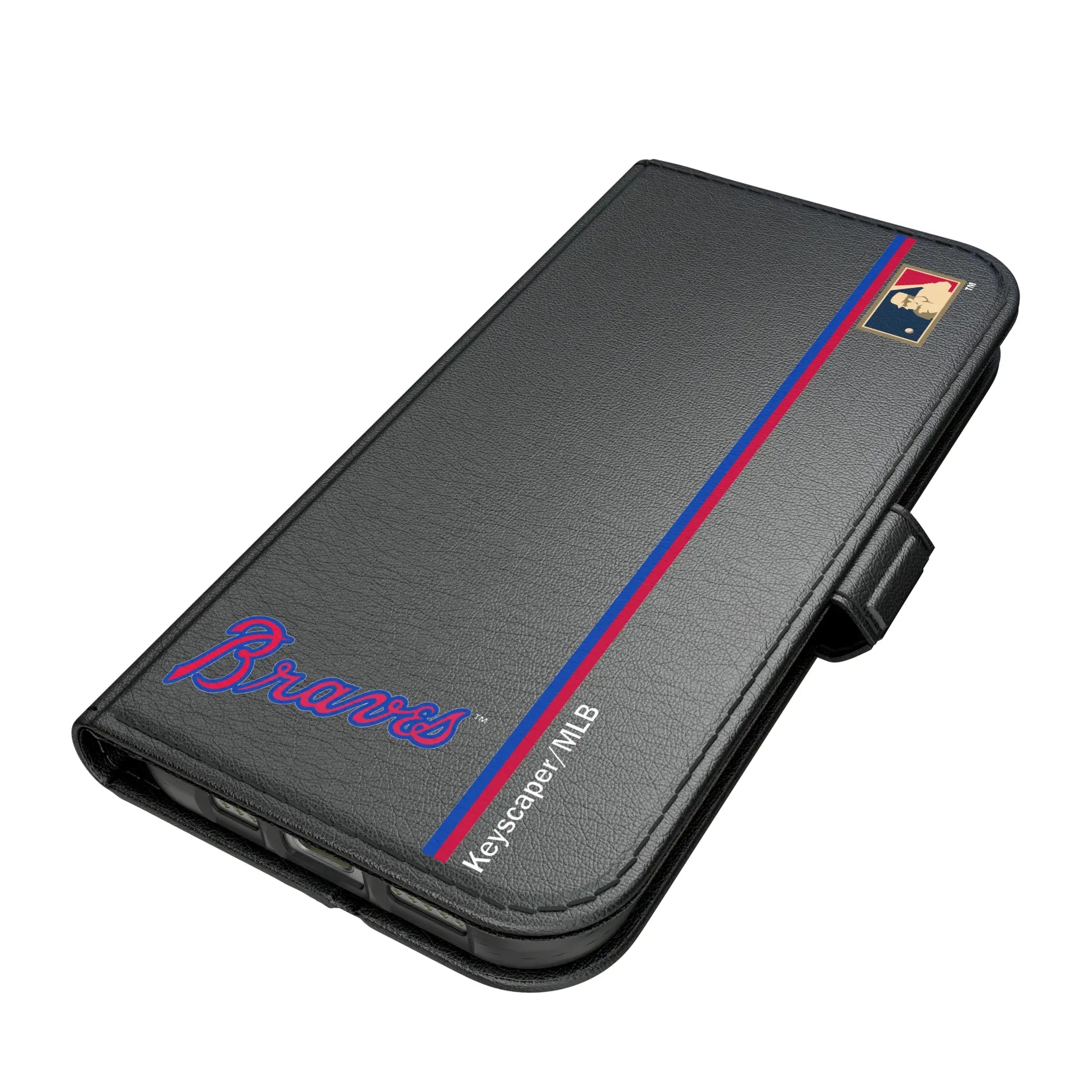 Atlanta Braves Home 2012 - Cooperstown Collection Sidebar iPhone Folio Phone Case for Apple iPhone#Device_iPhone 17