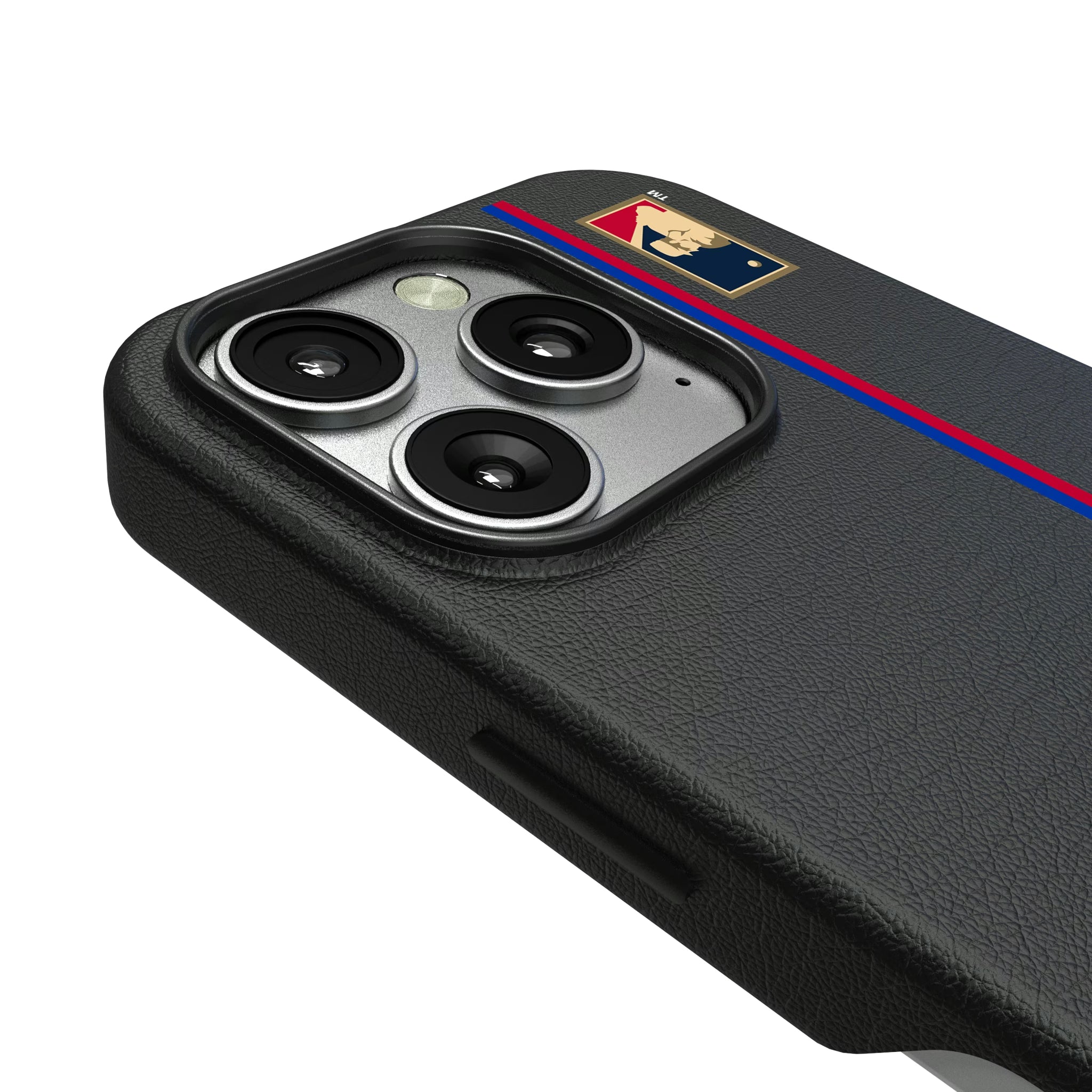 Atlanta Braves Home 2012 - Cooperstown Collection Sidebar iPhone MagSafe Compatible Phone Case for Apple iPhone - Detail