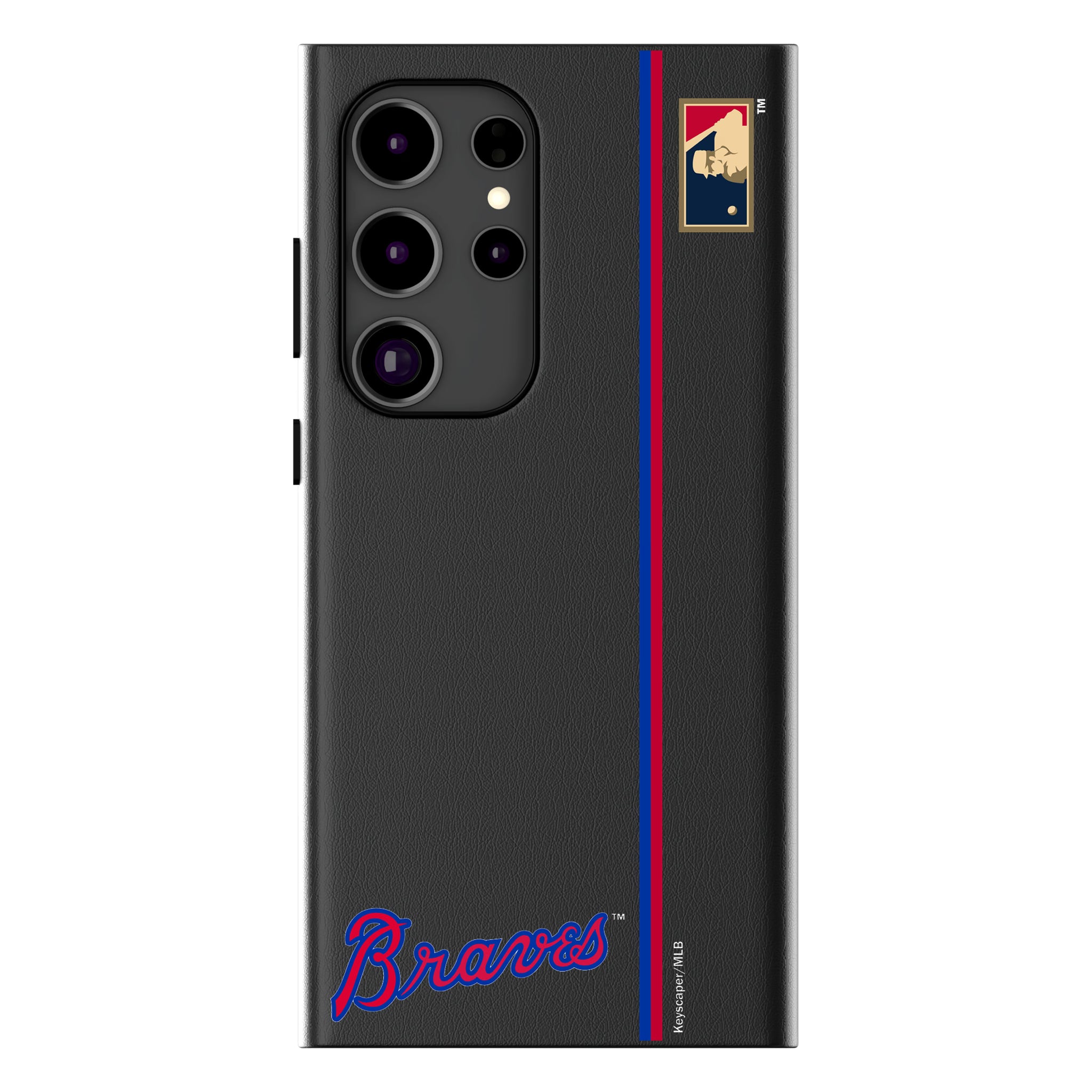 Atlanta Braves Home 2012 - Cooperstown Collection Sidebar Galaxy MagSafe Compatible Phone Case for Samsung Galaxy