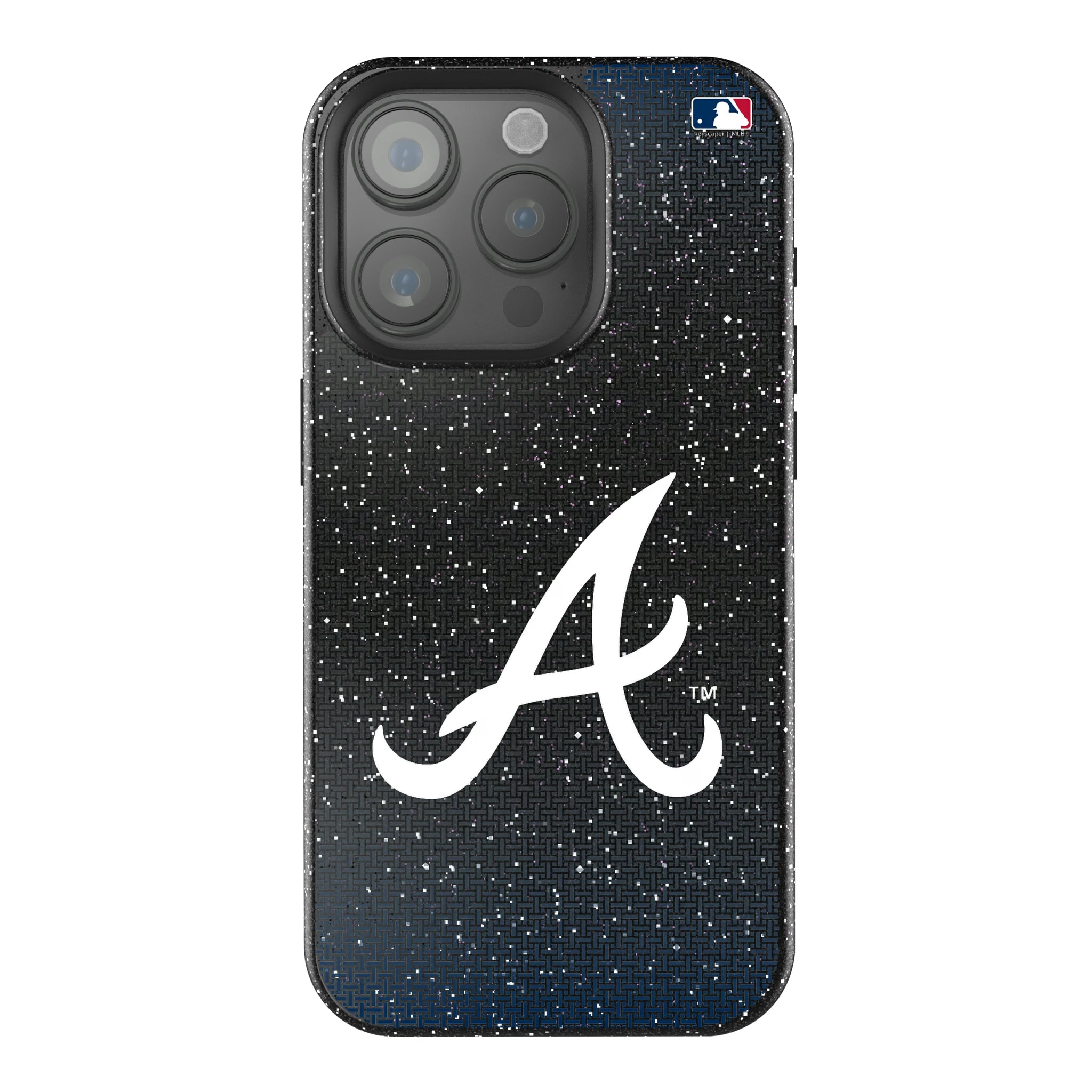 Atlanta Braves Linen iPhone Bling Phone Case for Apple iPhone