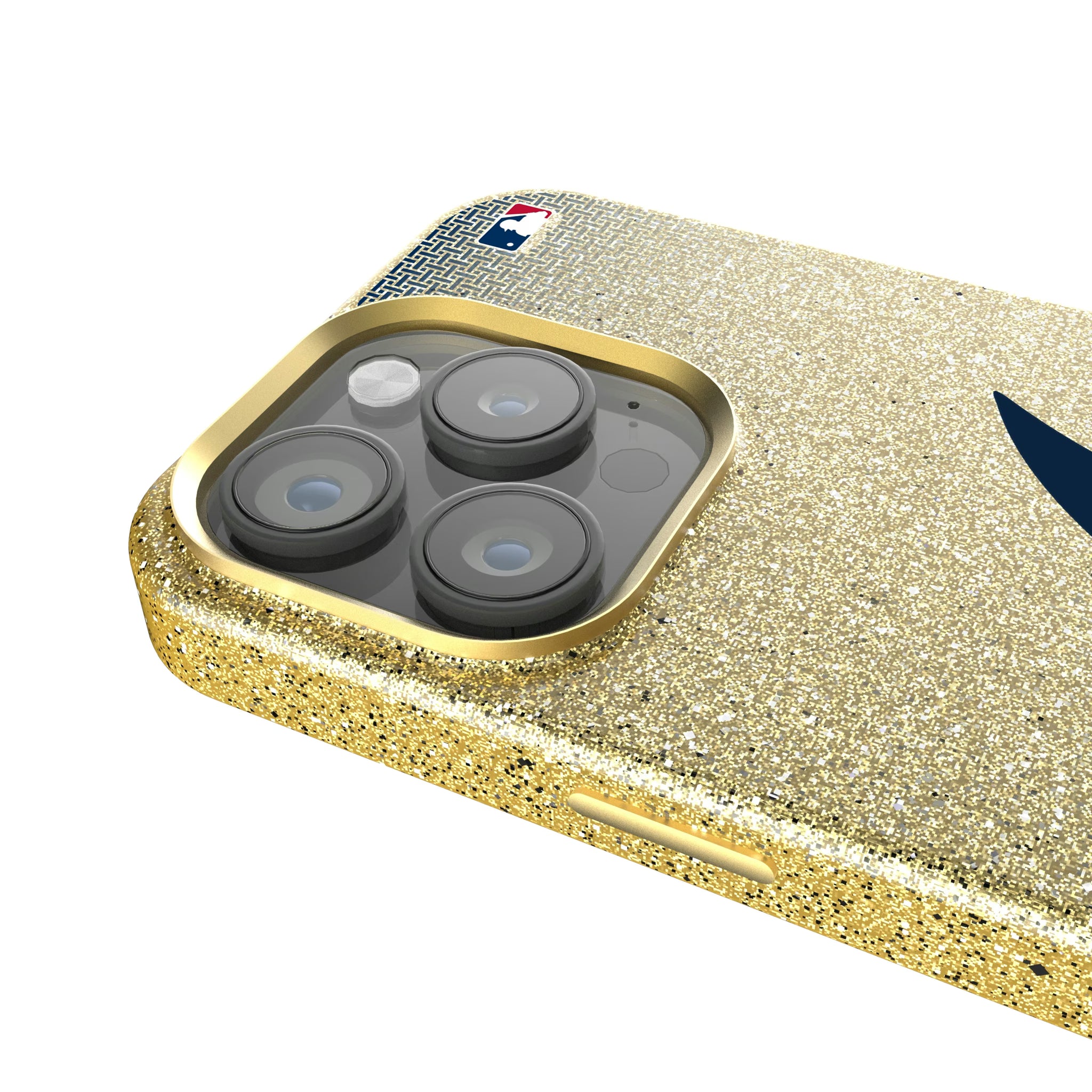 Atlanta Braves Linen iPhone Bling Phone Case for Apple iPhone - Detail