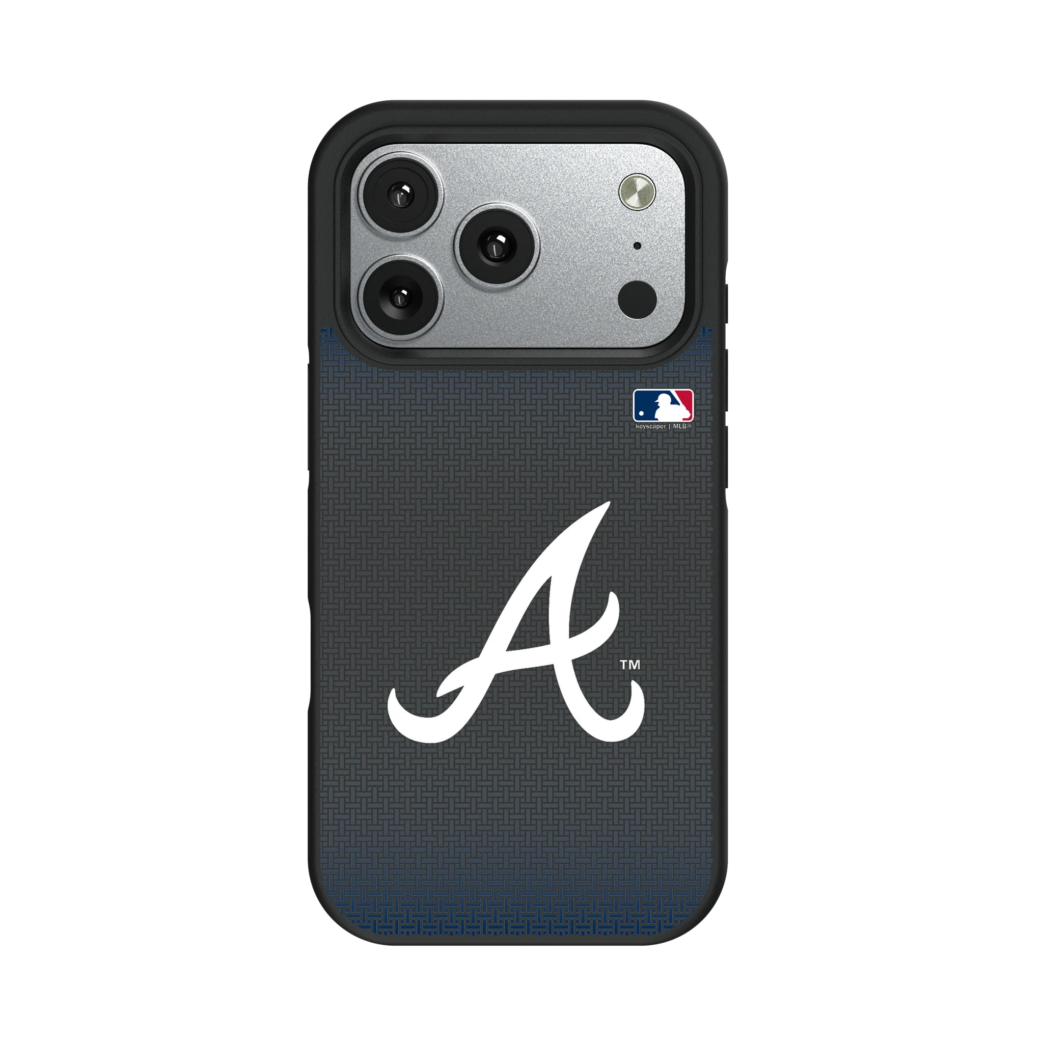 Atlanta Braves Linen iPhone Bump Phone Case for Apple iPhone#Device_iPhone 17 Pro