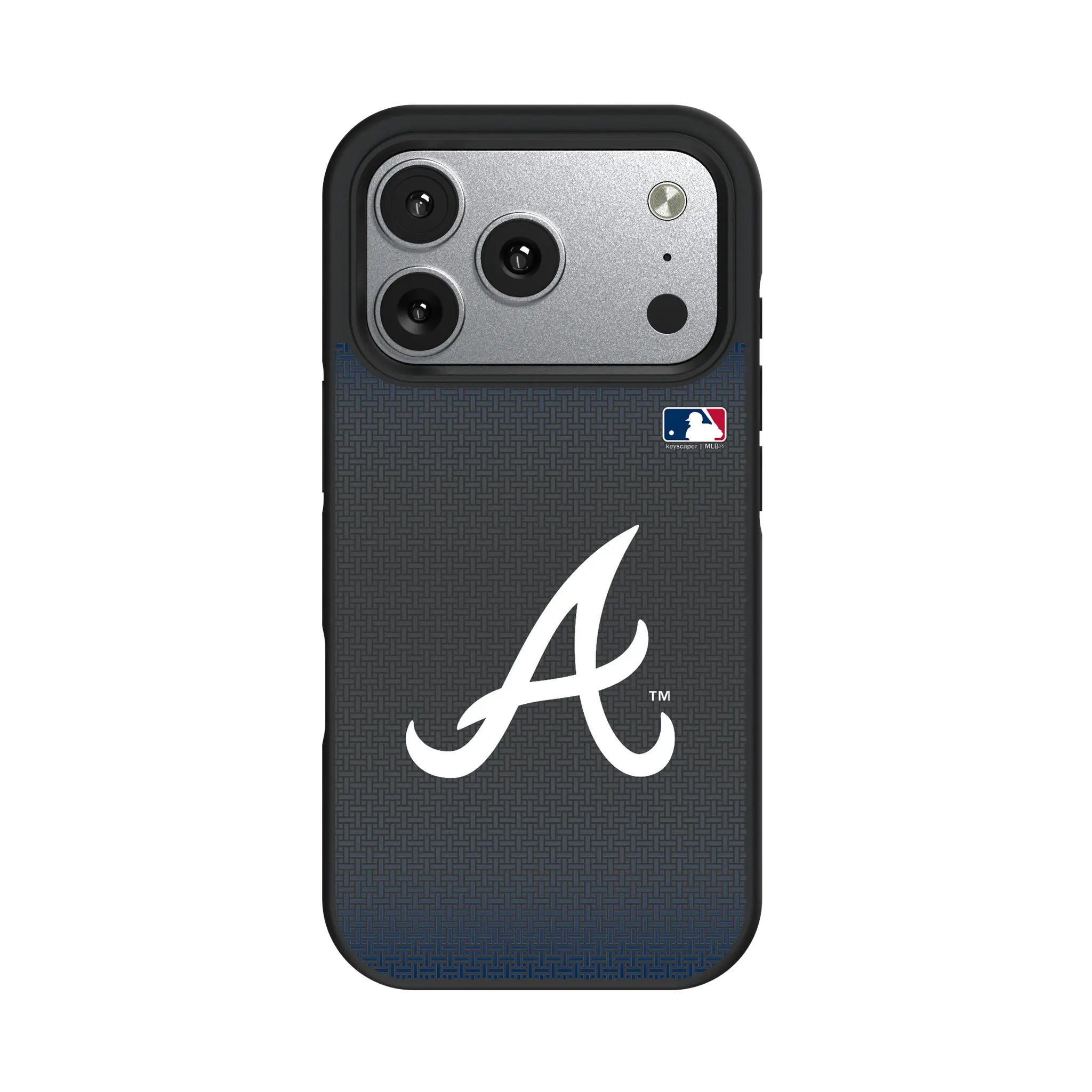 Atlanta Braves Linen iPhone Bump Phone Case for Apple iPhone#Device_iPhone 17 Pro