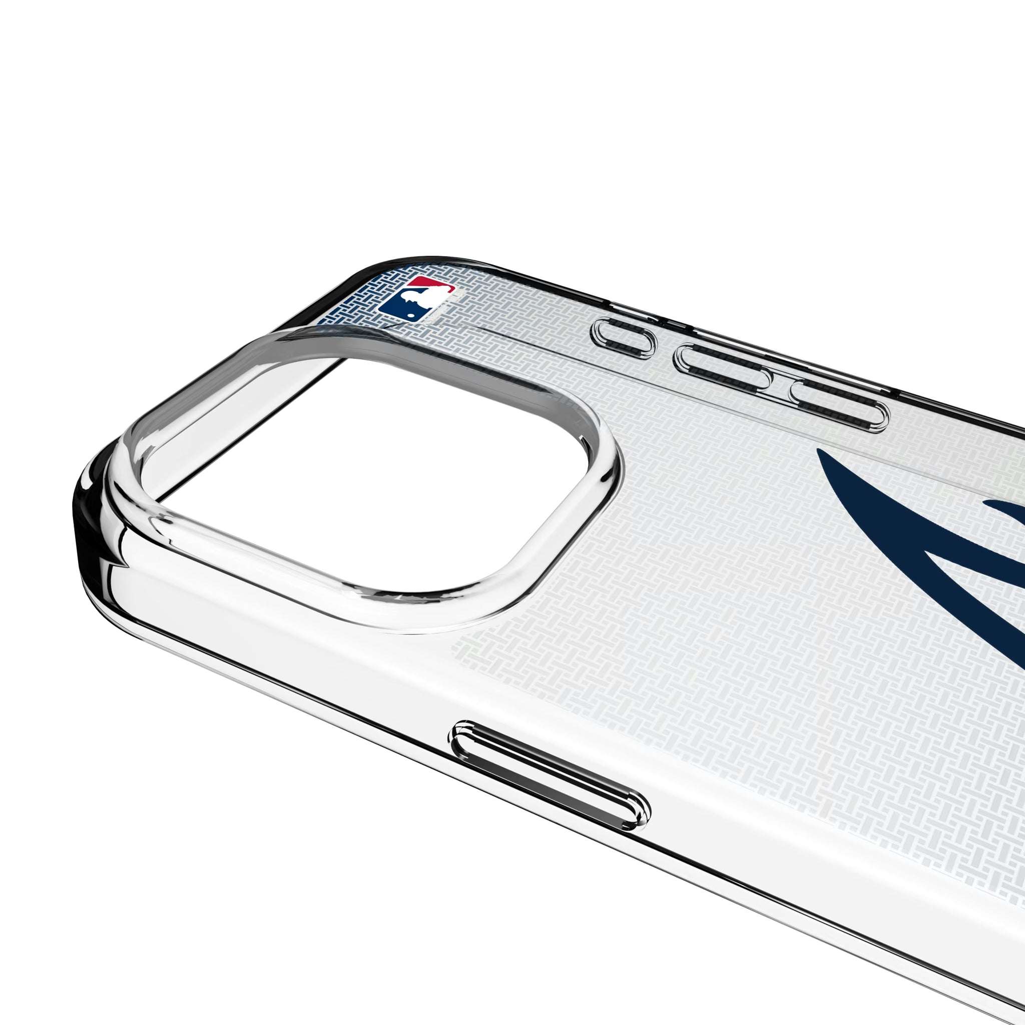 Atlanta Braves Linen iPhone Clear Phone Case for Apple iPhone - Detail