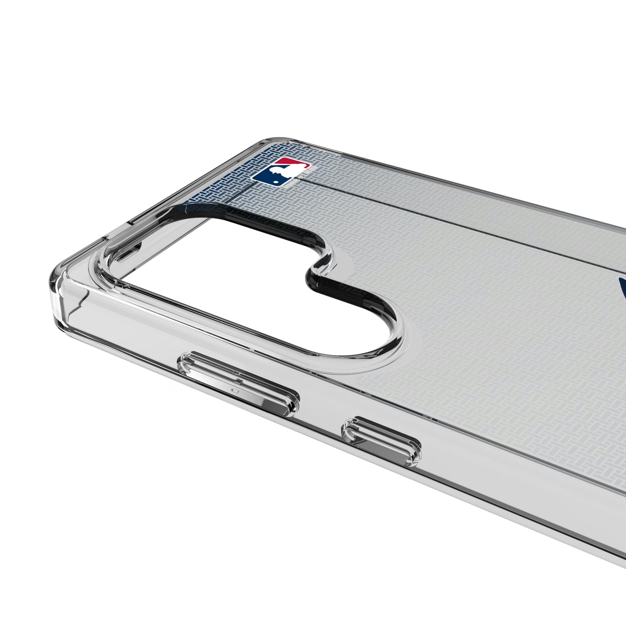 Atlanta Braves Linen Galaxy Clear Phone Case for Samsung Galaxy - Detail