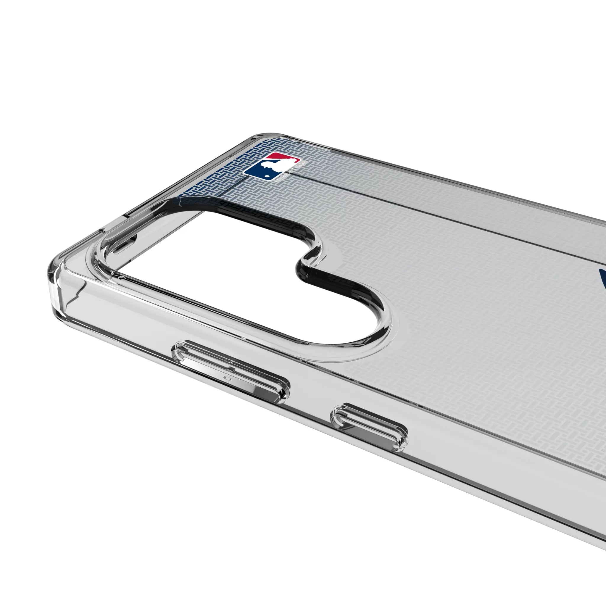 Atlanta Braves Linen Galaxy Clear Phone Case for Samsung Galaxy - Detail#Device_Galaxy S25 Ultra
