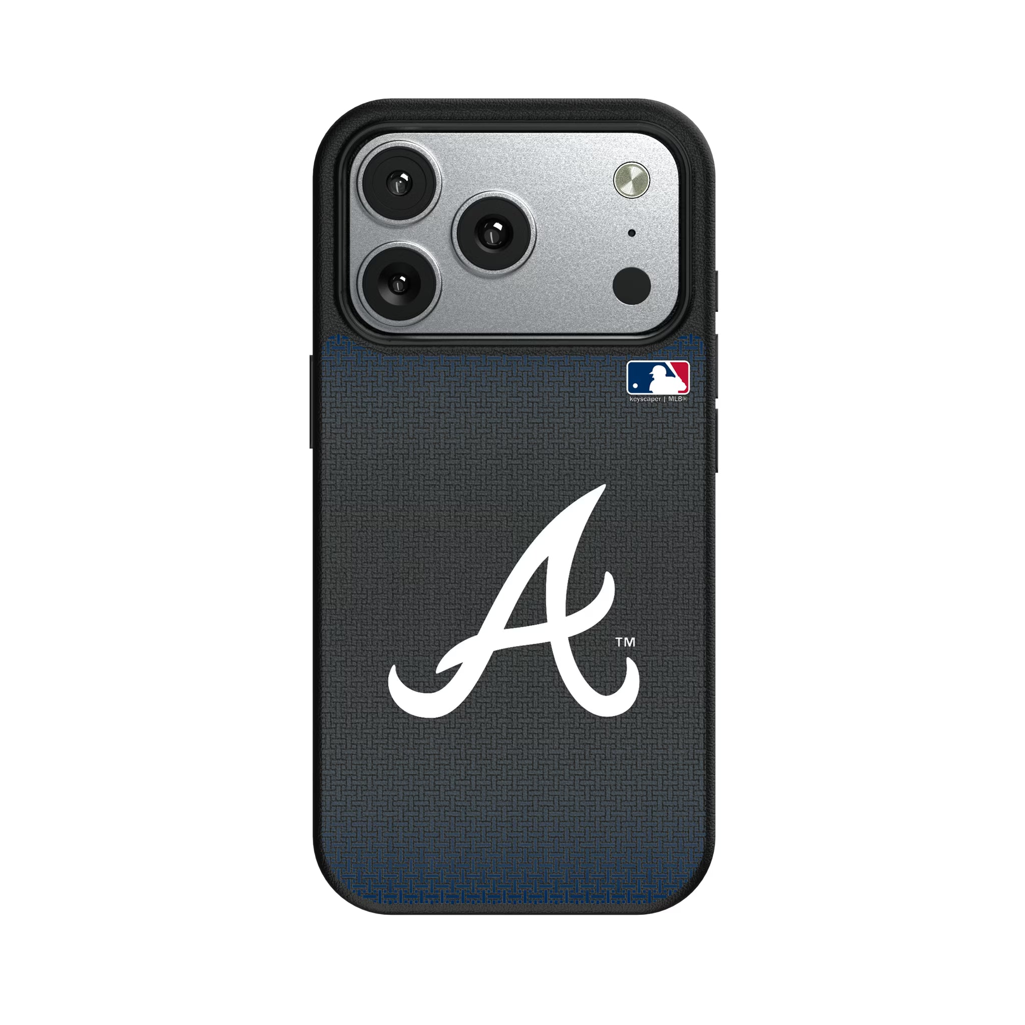 Atlanta Braves Linen iPhone MagSafe Compatible Phone Case for Apple iPhone#Device_iPhone 17 Pro
