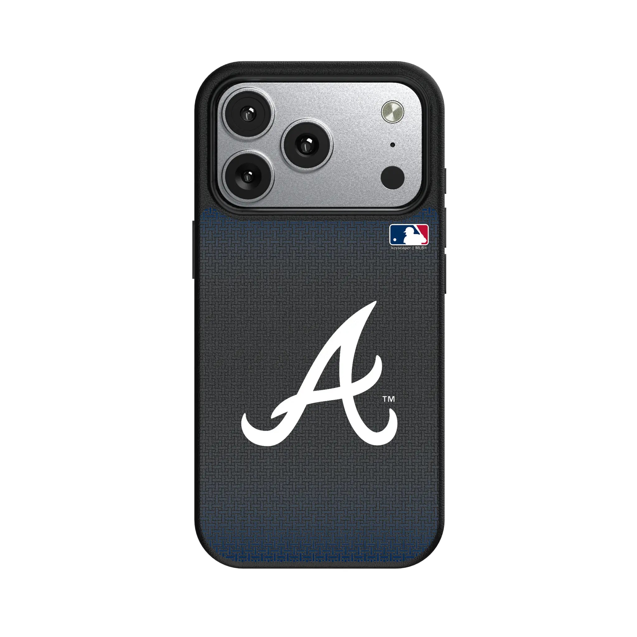 Atlanta Braves Linen iPhone MagSafe Compatible Phone Case for Apple iPhone#Device_iPhone 17 Pro