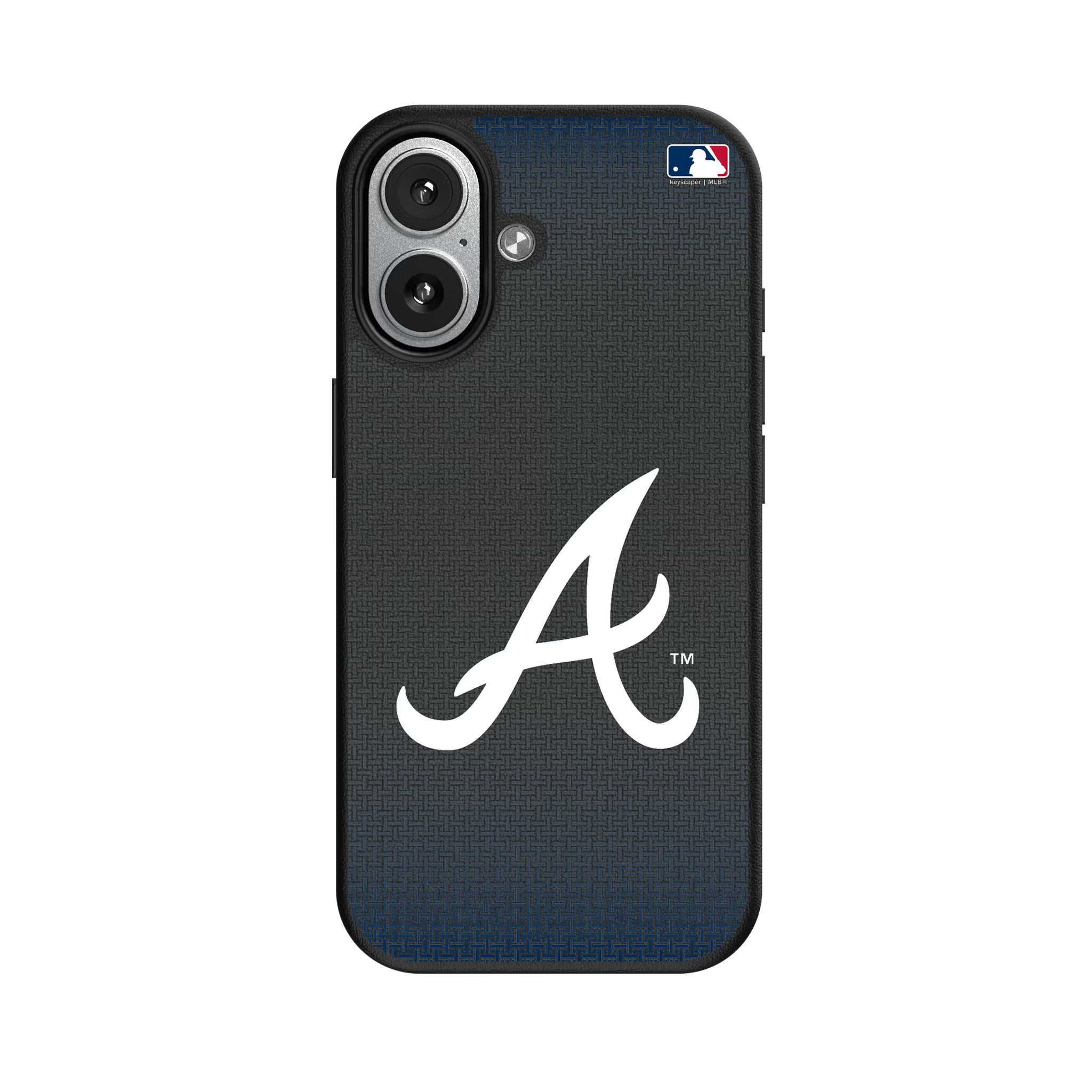 Atlanta Braves Linen iPhone MagSafe Compatible Phone Case for Apple iPhone#Device_iPhone 17