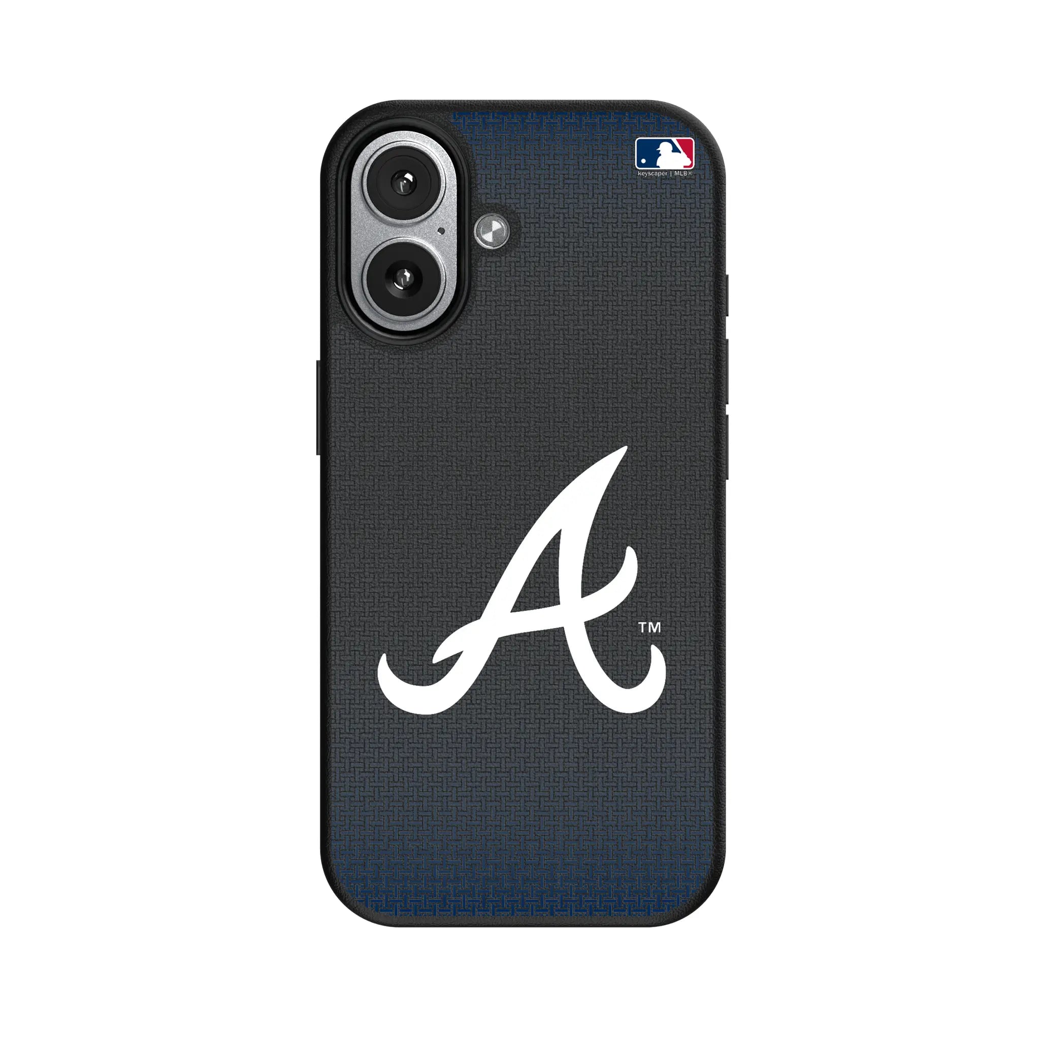 Atlanta Braves Linen iPhone MagSafe Compatible Phone Case for Apple iPhone#Device_iPhone 17