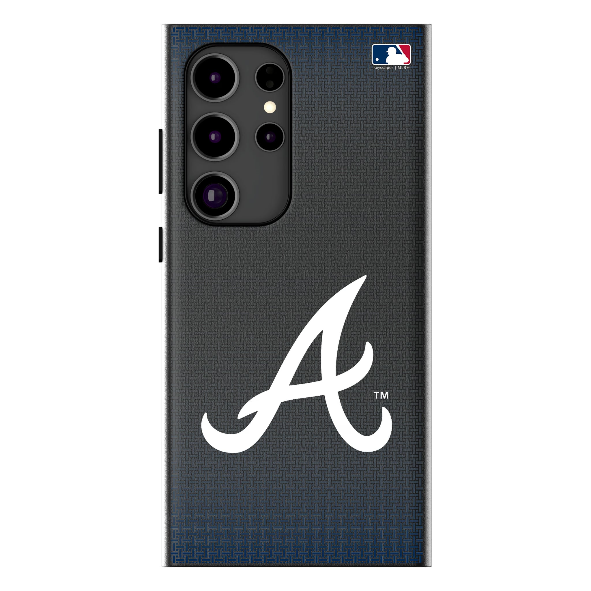 Atlanta Braves Linen Galaxy MagSafe Compatible Phone Case for Samsung Galaxy