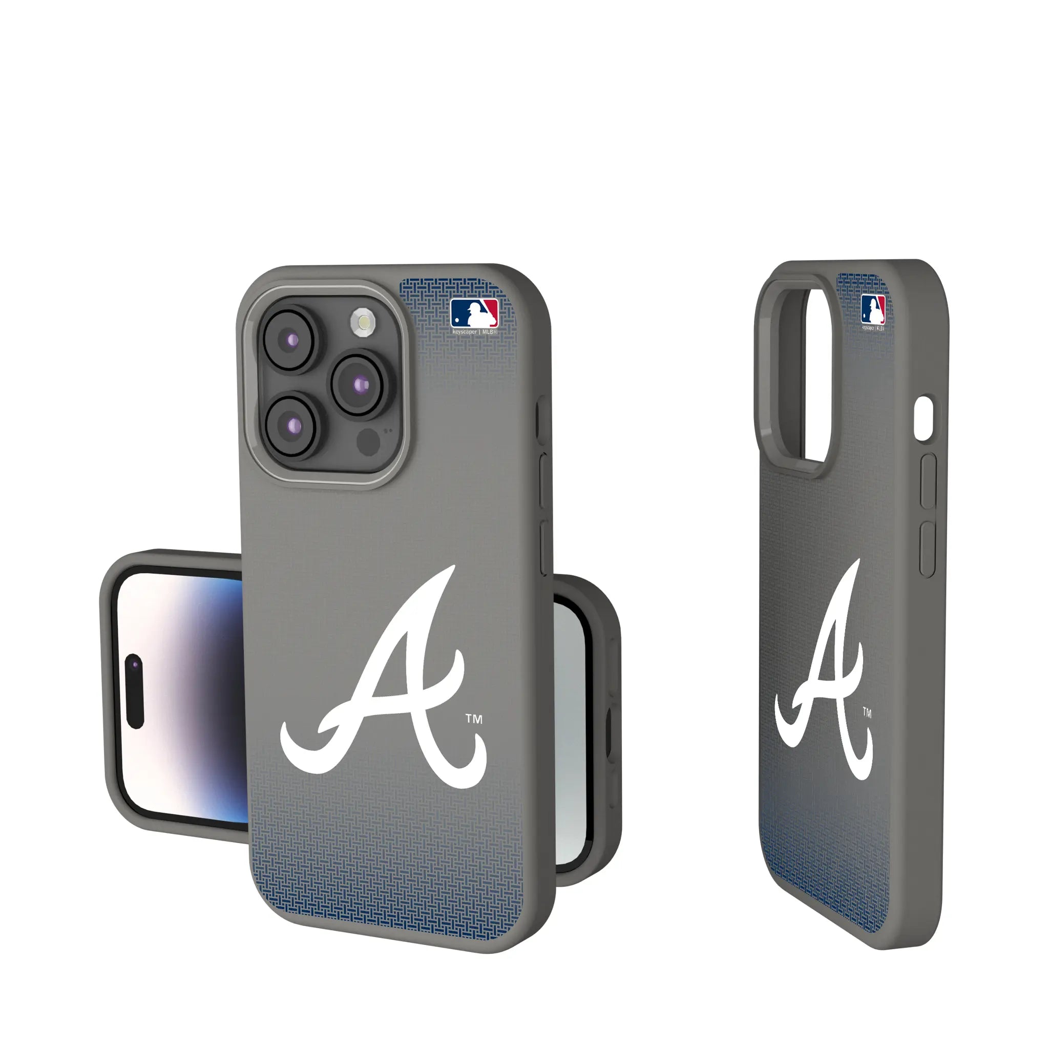 Atlanta Braves Linen iPhone Soft Touch Phone Case for Apple iPhone