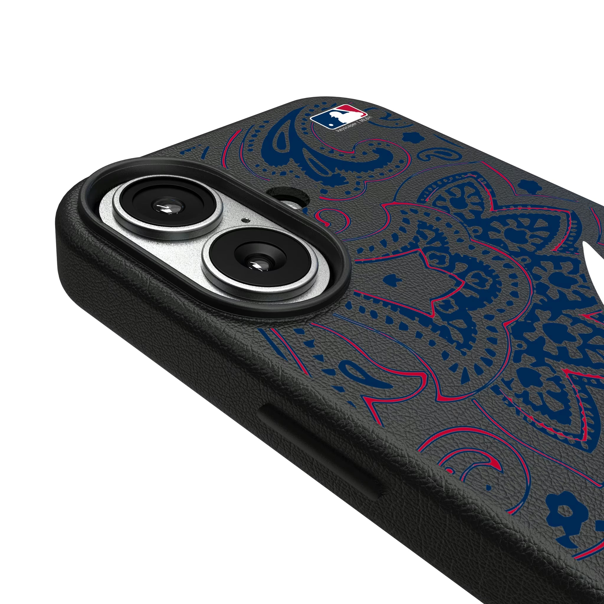 Atlanta Braves Paisley iPhone MagSafe Compatible Phone Case for Apple iPhone - Detail#Device_iPhone 17