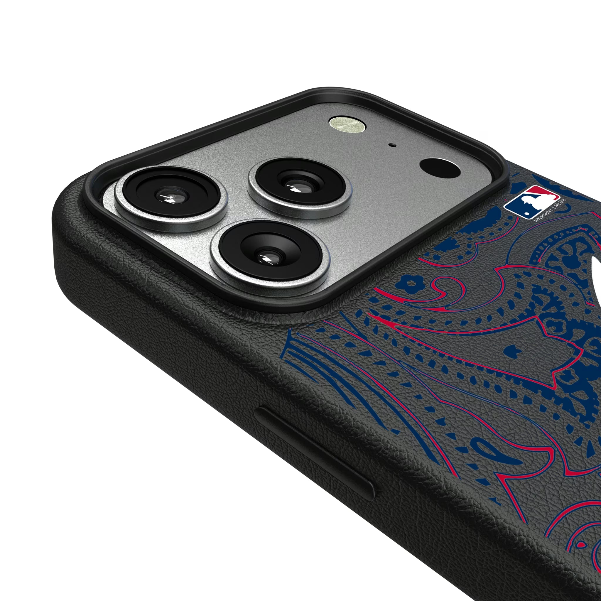 Atlanta Braves Paisley iPhone MagSafe Compatible Phone Case for Apple iPhone - Detail#Device_iPhone 17 Pro