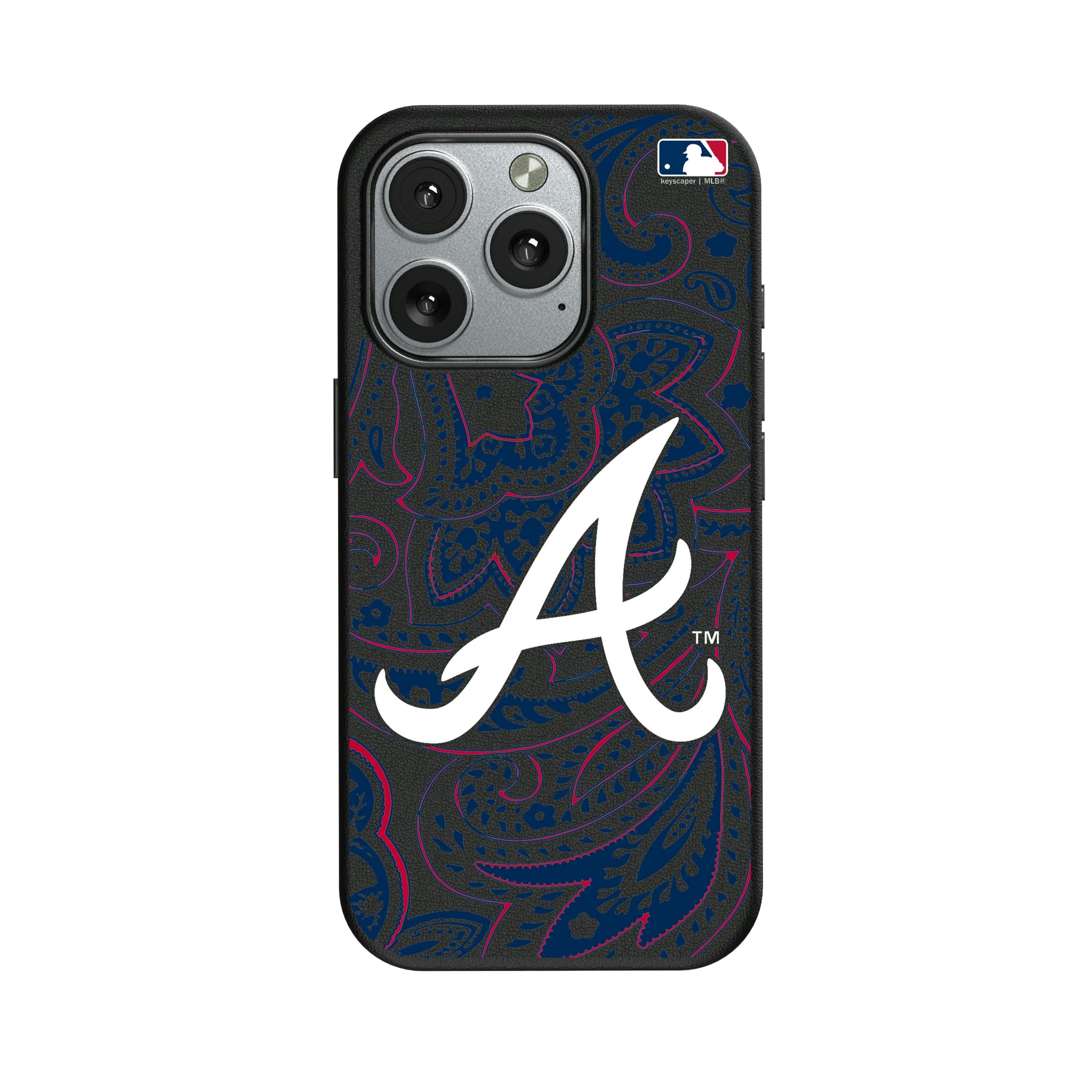 Atlanta Braves Paisley iPhone MagSafe Compatible Phone Case for Apple iPhone