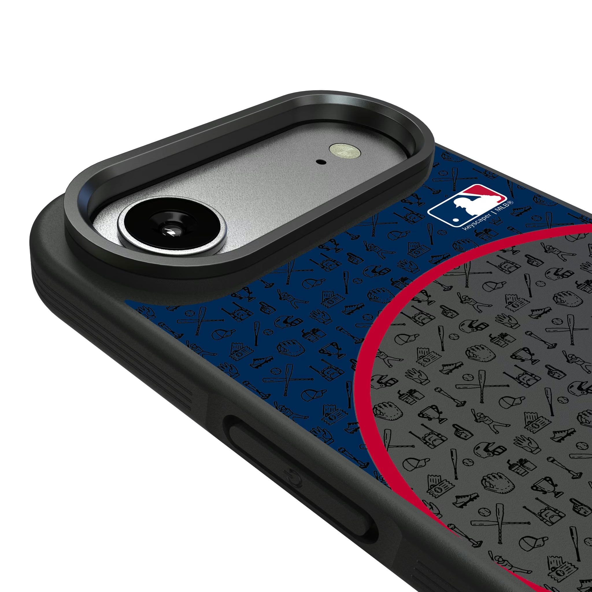 Atlanta Braves Personalized Circle iPhone Bump Phone Case for Apple iPhone - Detail#Device_iPhone Air