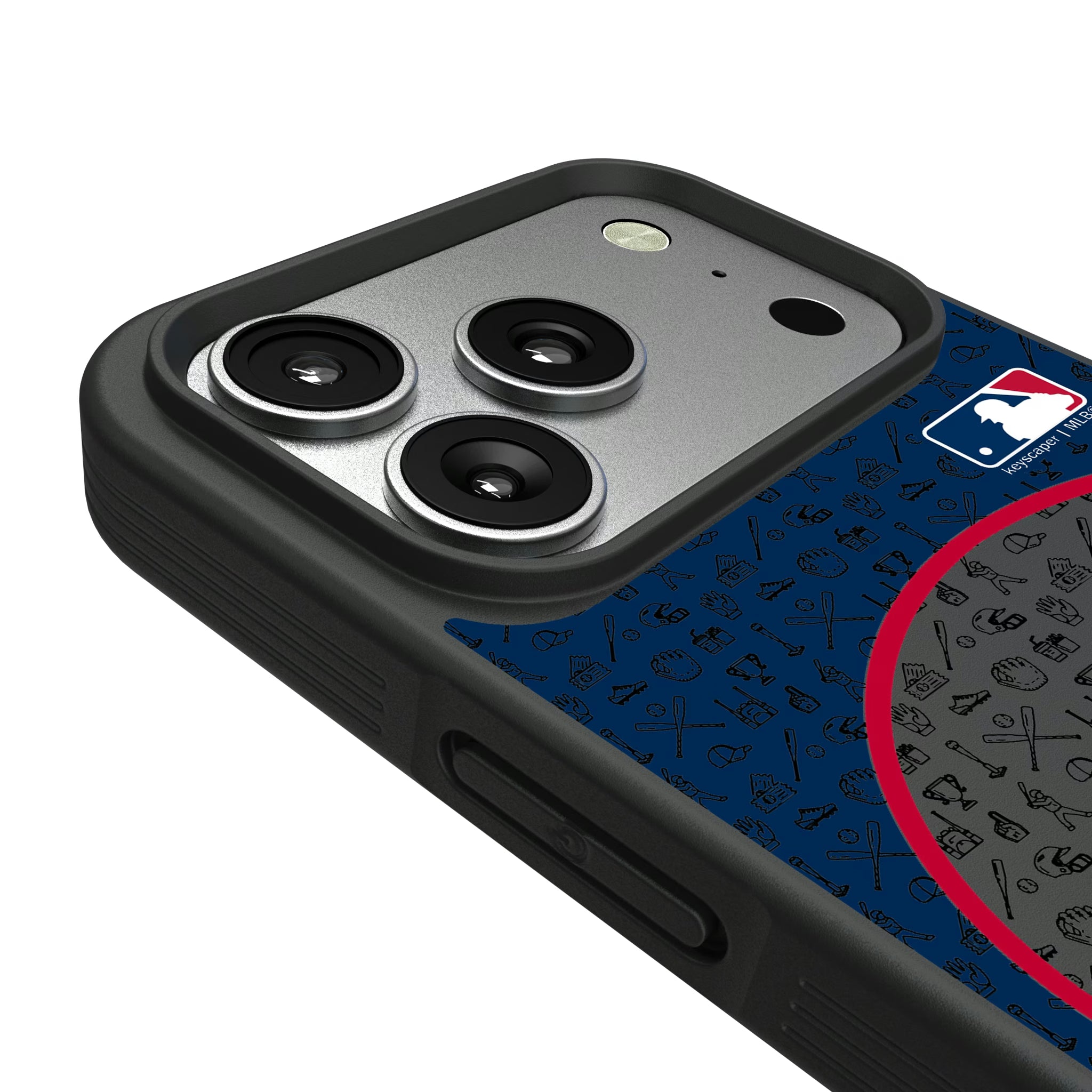 Atlanta Braves Personalized Circle iPhone Bump Phone Case for Apple iPhone - Detail#Device_iPhone 17 Pro