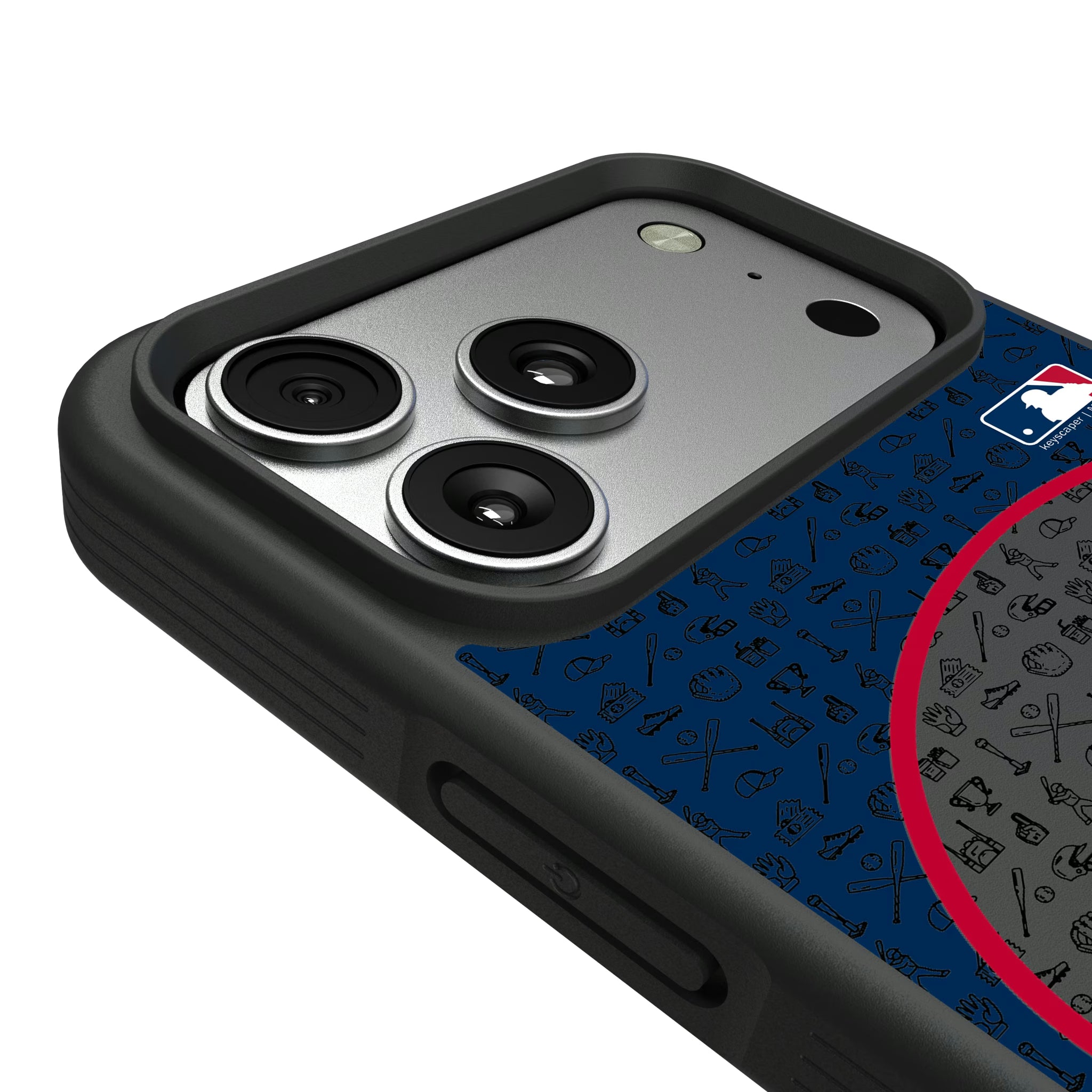 Atlanta Braves Personalized Circle iPhone Bump Phone Case for Apple iPhone - Detail#Device_iPhone 17 Pro Max