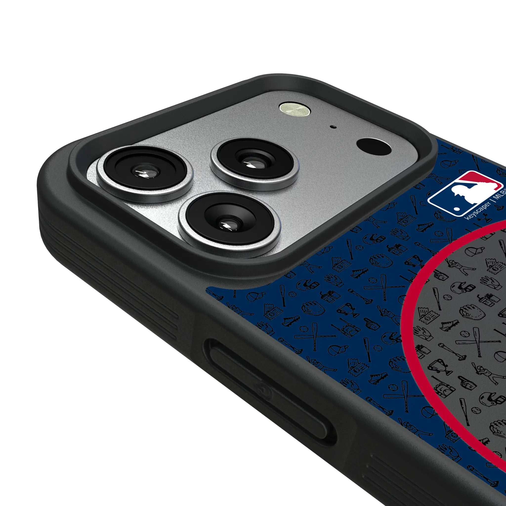 Atlanta Braves Personalized Circle iPhone Bump Phone Case for Apple iPhone - Detail#Device_iPhone 17 Pro