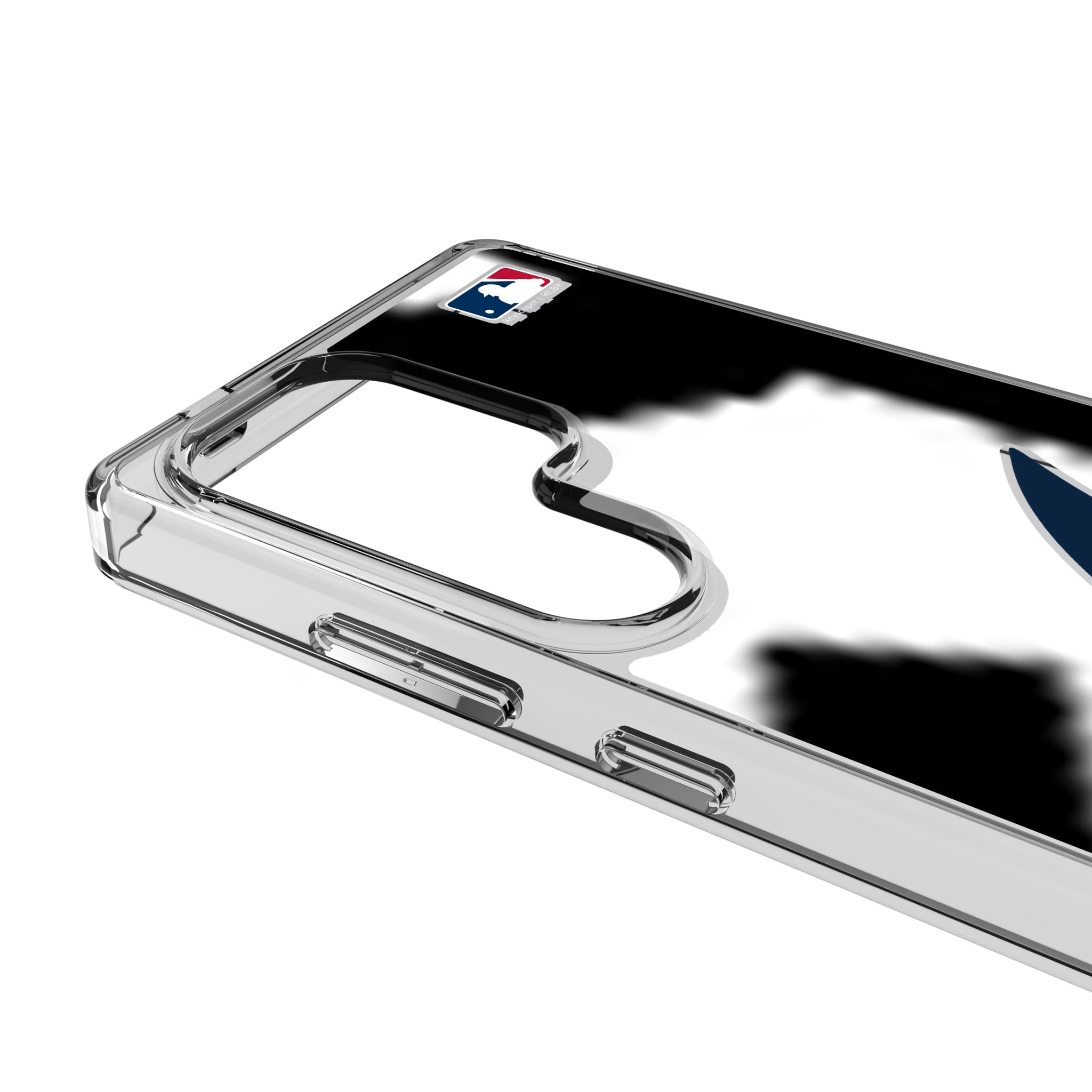 Atlanta Braves Personalized EndZone Plus Galaxy Clear Phone Case for Samsung Galaxy - Detail
