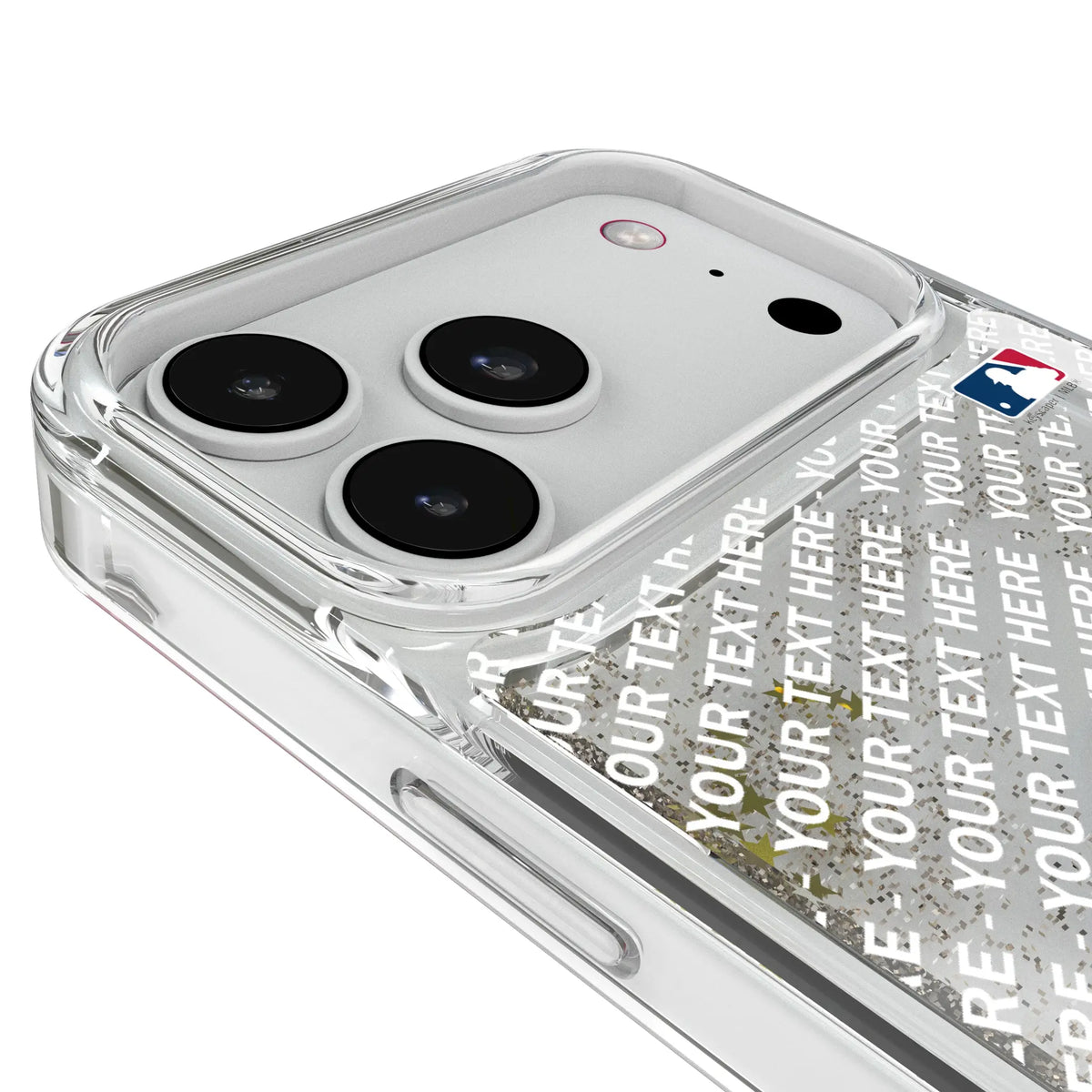 Atlanta Braves Personalized EndZone Plus iPhone Glitter Phone Case for Apple iPhone - Detail#Device_iPhone 18 Pro Max