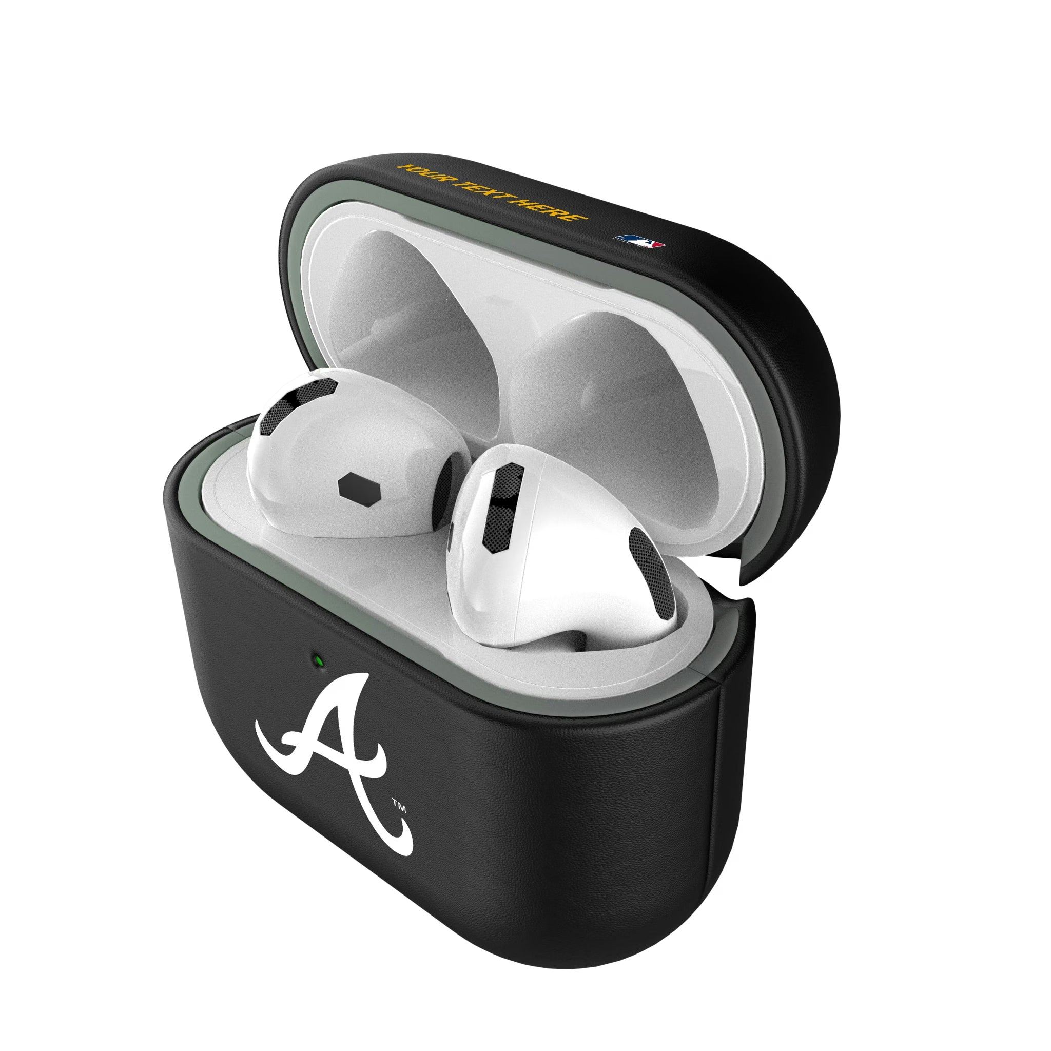 Atlanta Braves Personalized Insignia AirPods AirPod Case Cover#Device_AirPods 4