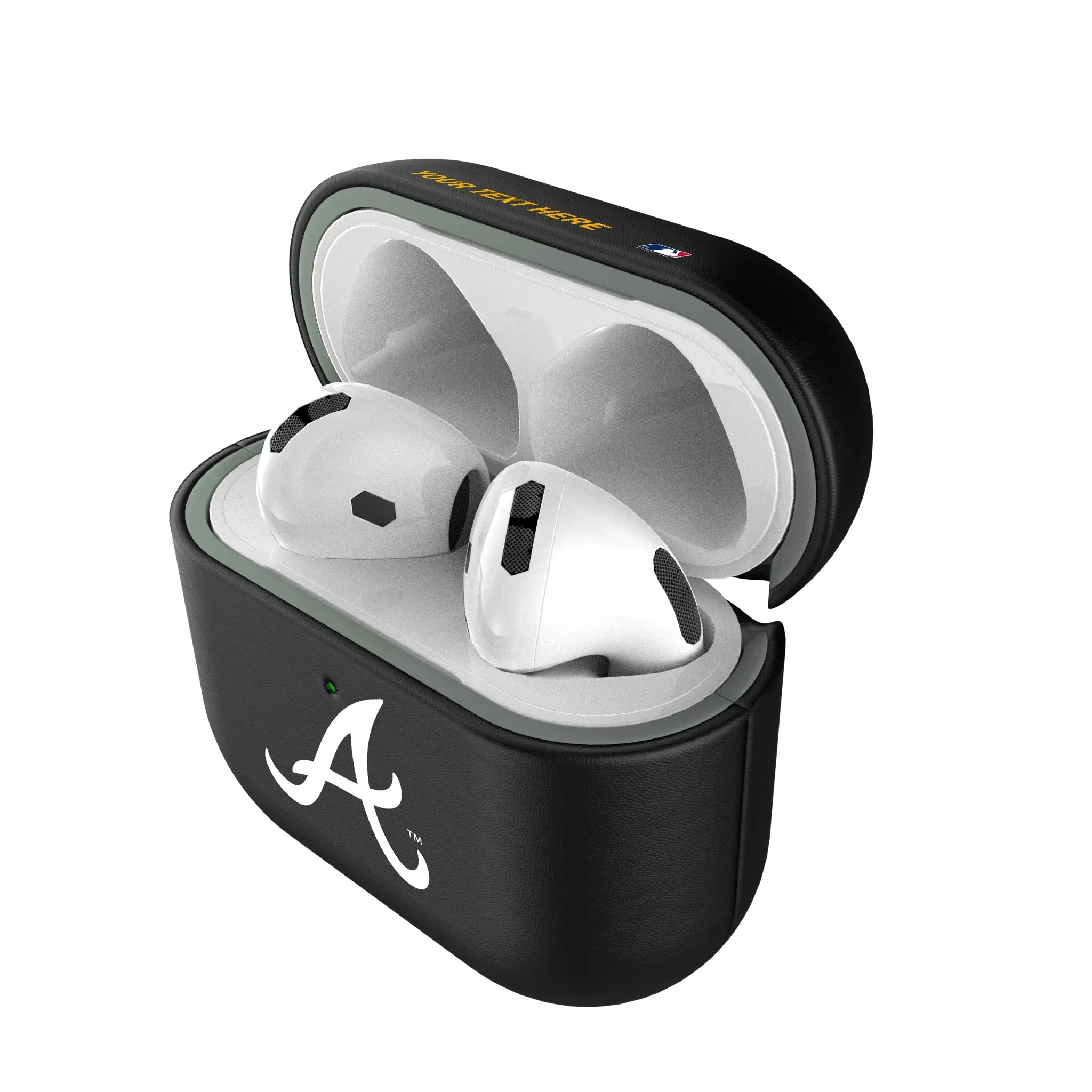 Atlanta Braves Personalized Insignia AirPods AirPod Case Cover#Device_AirPods 4