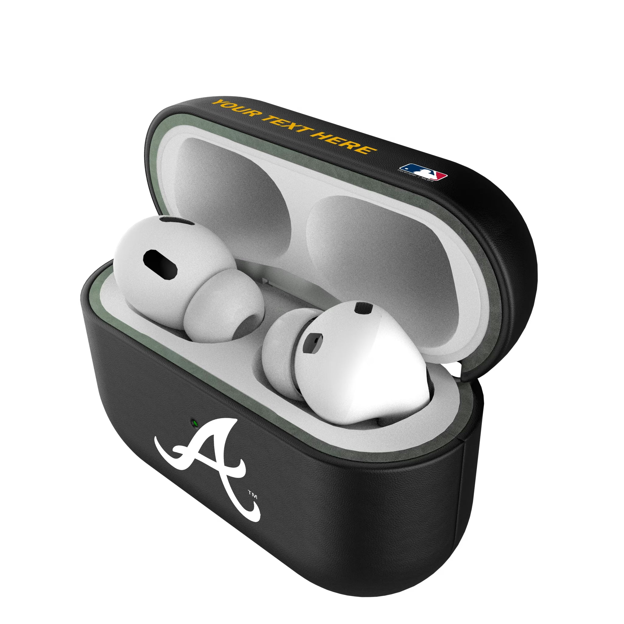 Atlanta Braves Personalized Insignia AirPods AirPod Case Cover#Device_AirPods Pro 1st Gen